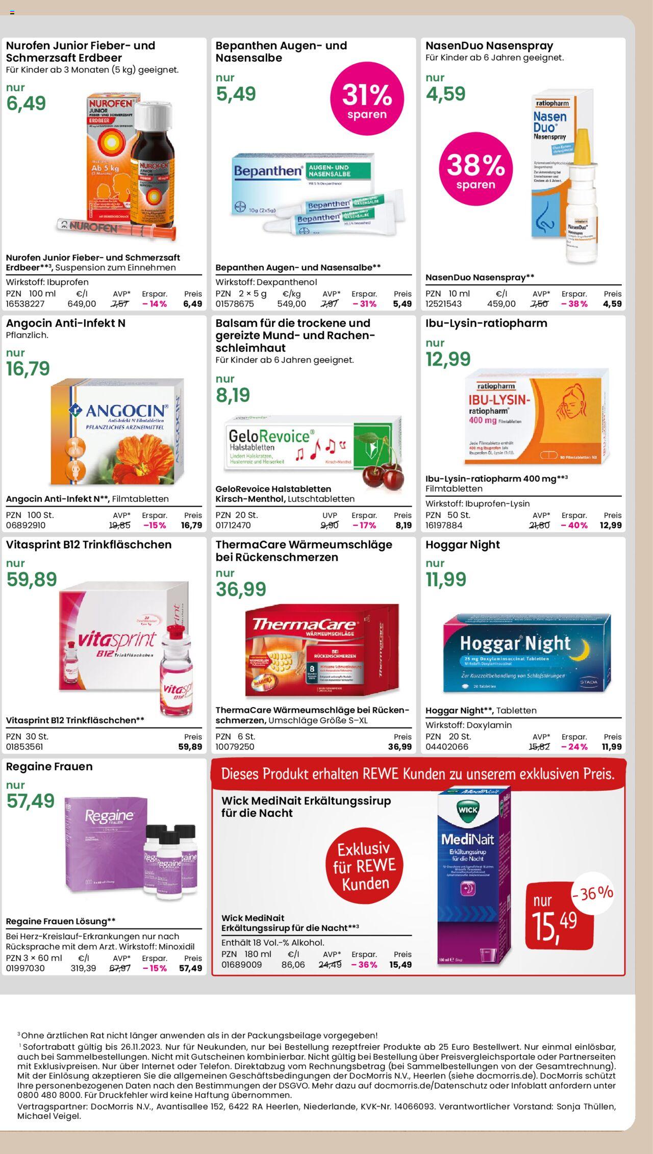 REWE Prospekt 13 – 18 November 2023 Seite 29