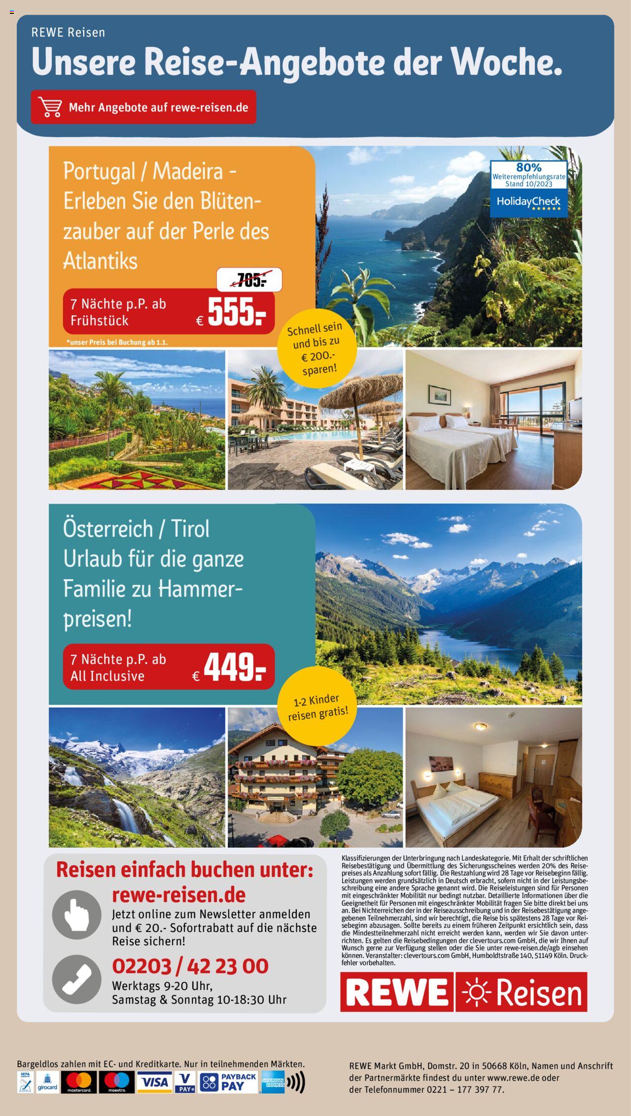 REWE Prospekt 13 – 18 November 2023 Seite 30