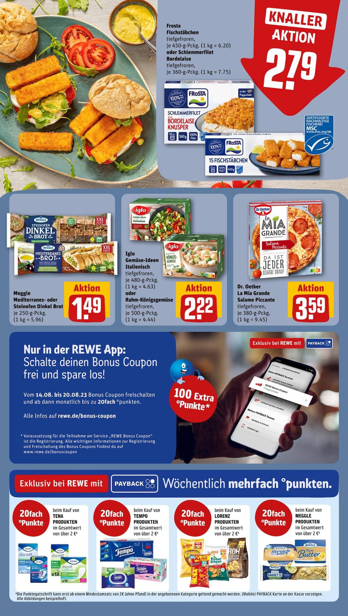 REWE Prospekt 13 – 19 August 2023 Seite 12