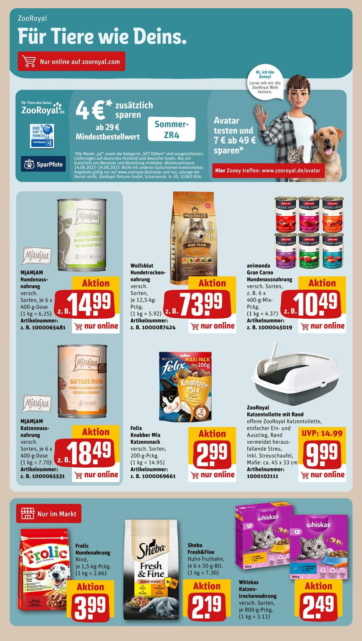 REWE Prospekt 13 – 19 August 2023 Seite 17