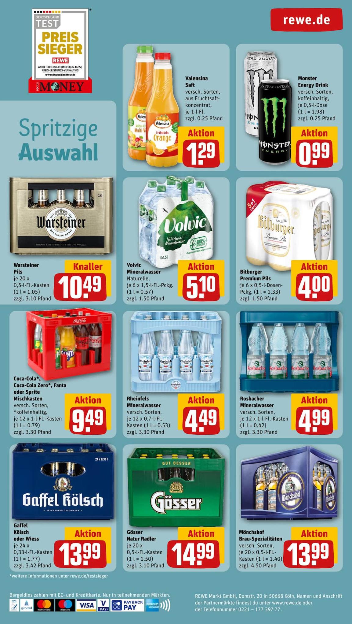REWE Prospekt 13 – 19 August 2023 Seite 22