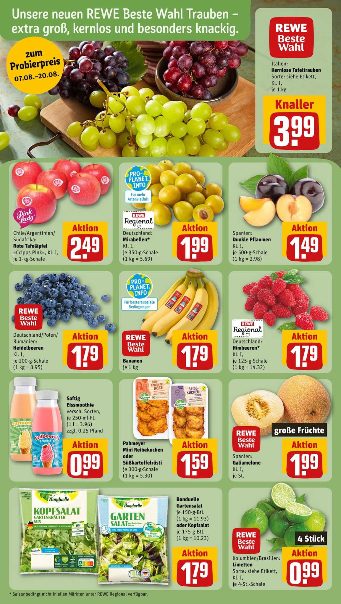 REWE Prospekt 13 – 19 August 2023 Seite 6