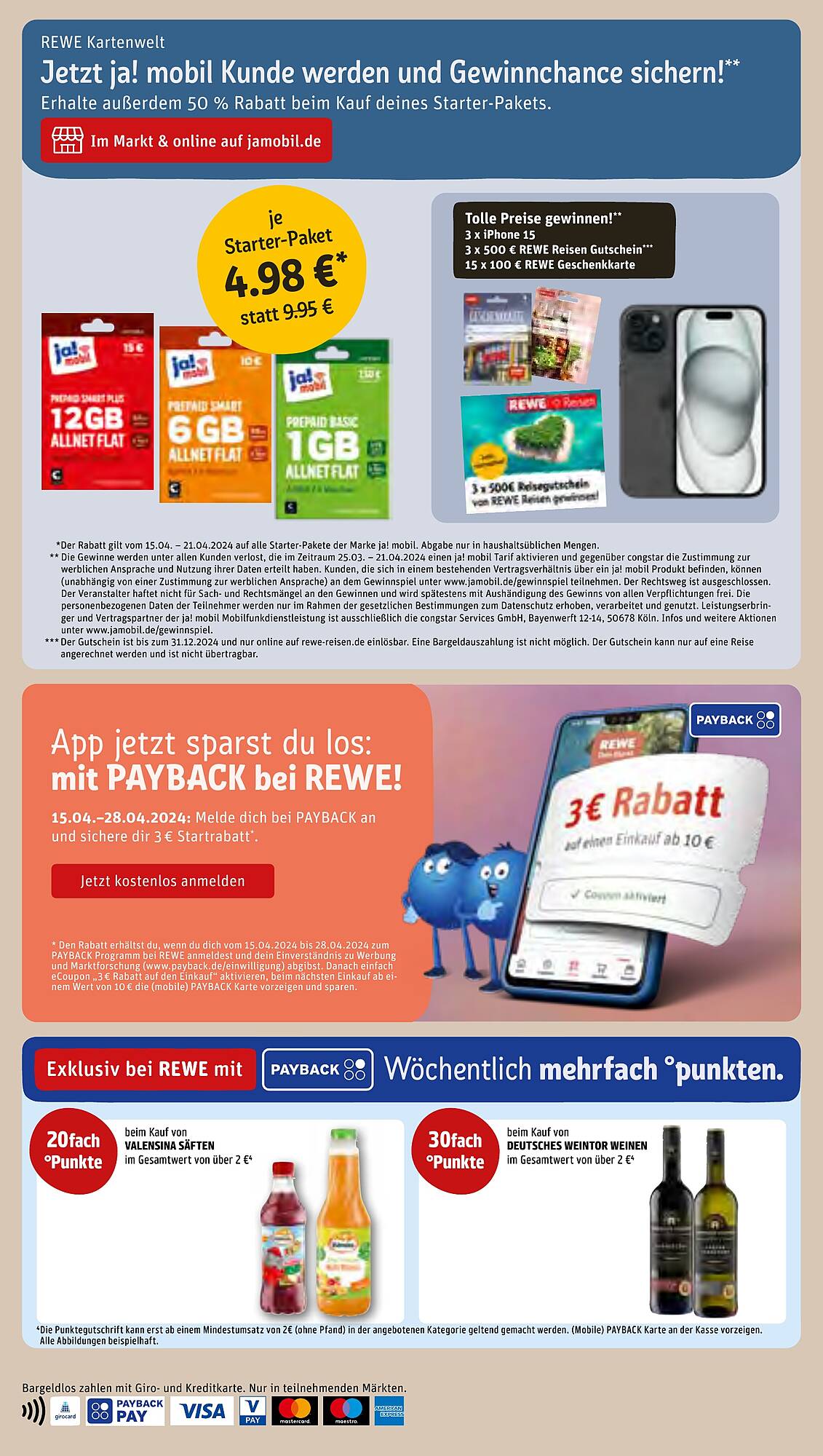 REWE Prospekt 15 – 20 April 2024 Seite 26