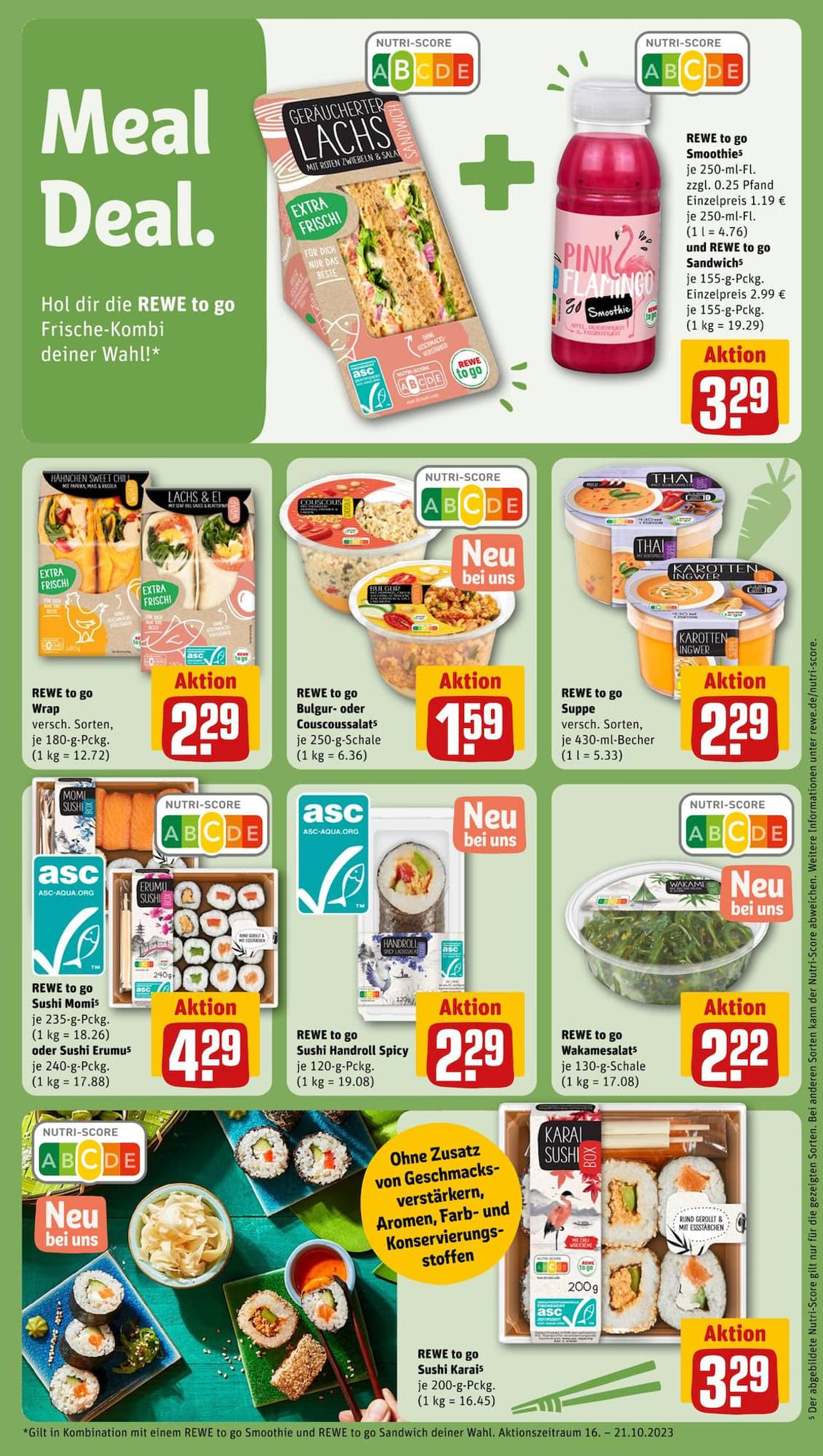 REWE Prospekt 15 – 21 October 2023 Seite 19