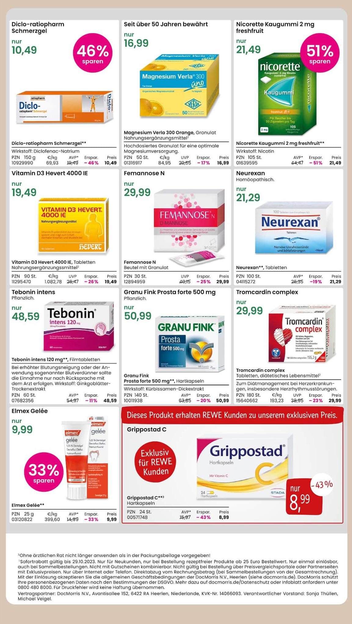 REWE Prospekt 15 – 21 October 2023 Seite 25