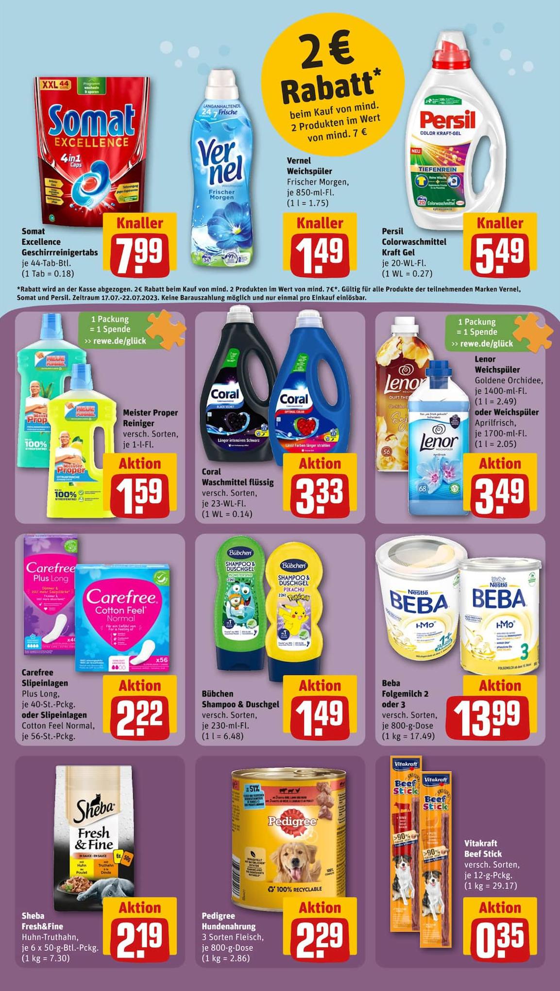 REWE Prospekt 16 – 22 Juli 2023 Seite 17