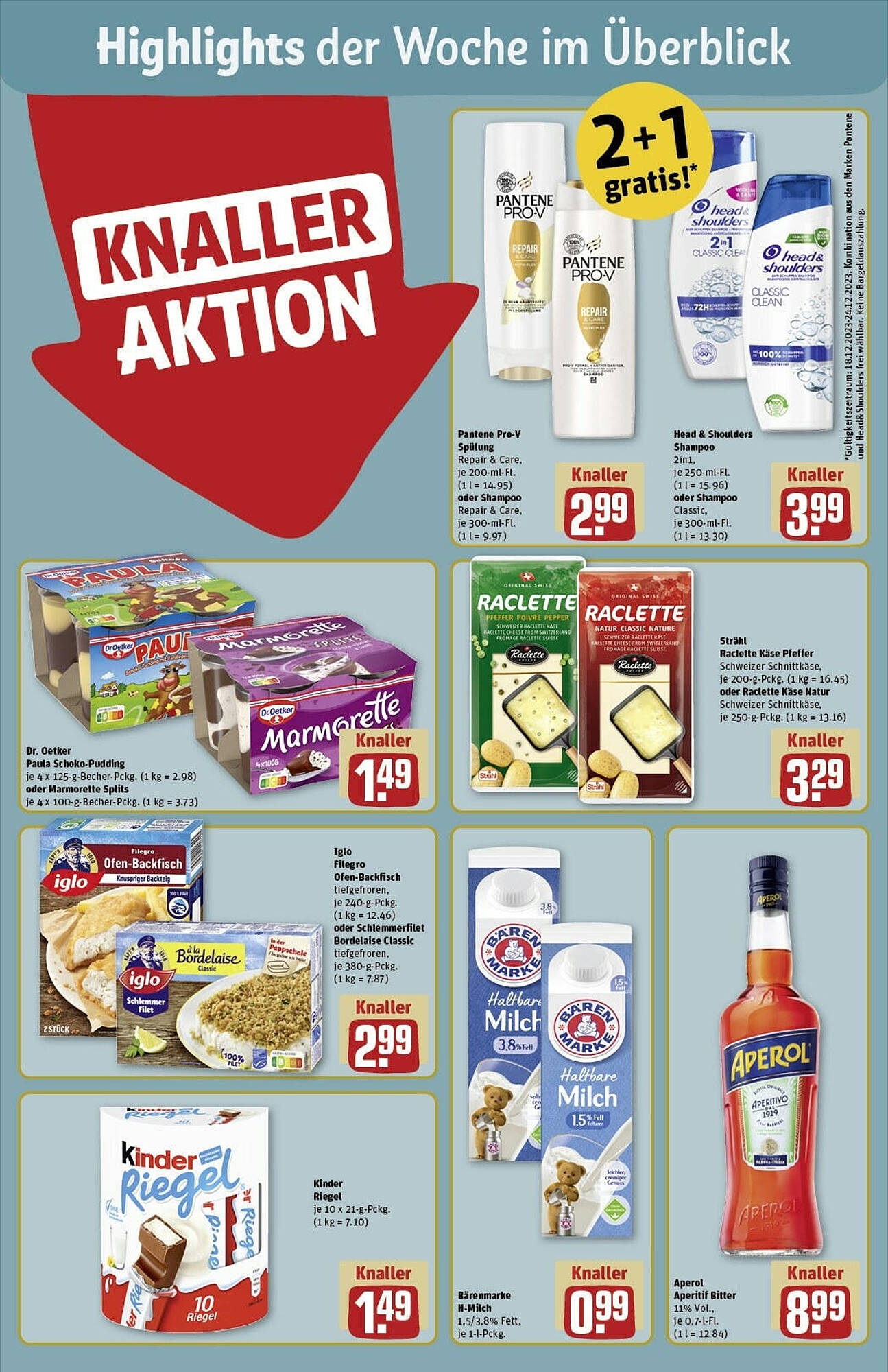 REWE Prospekt 17 – 24 Dezember 2023 Seite 2