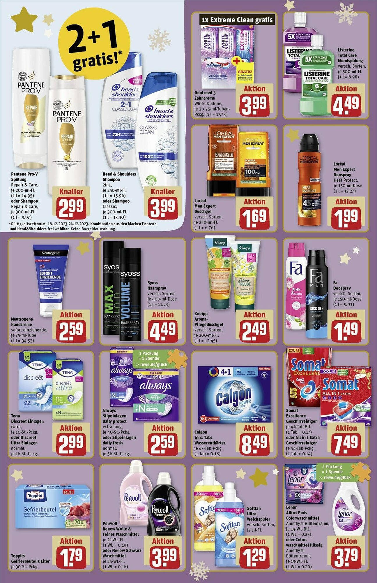 REWE Prospekt 17 – 24 Dezember 2023 Seite 22