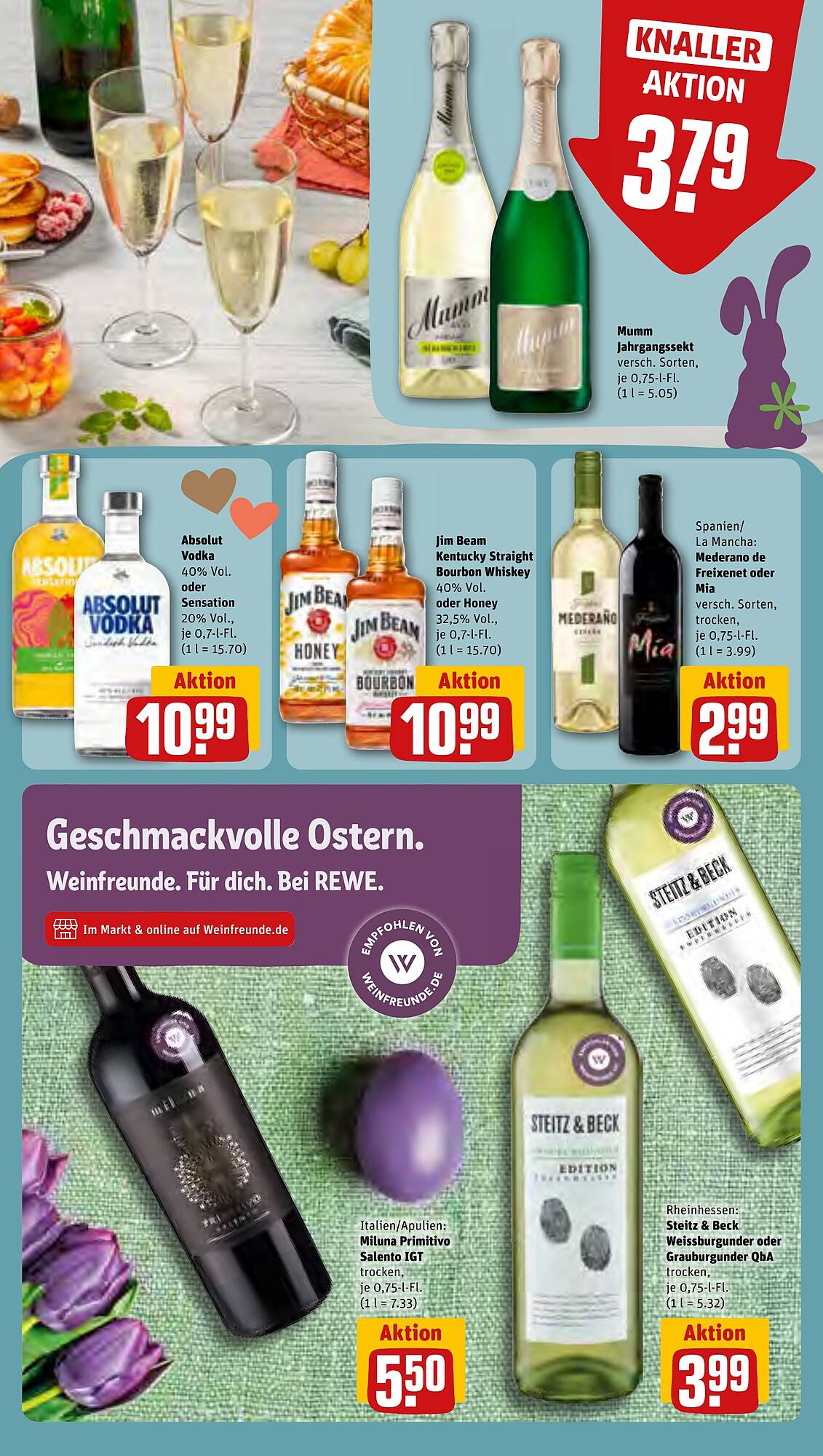 REWE Prospekt 18 – 25 Marsch 2024 Seite 21