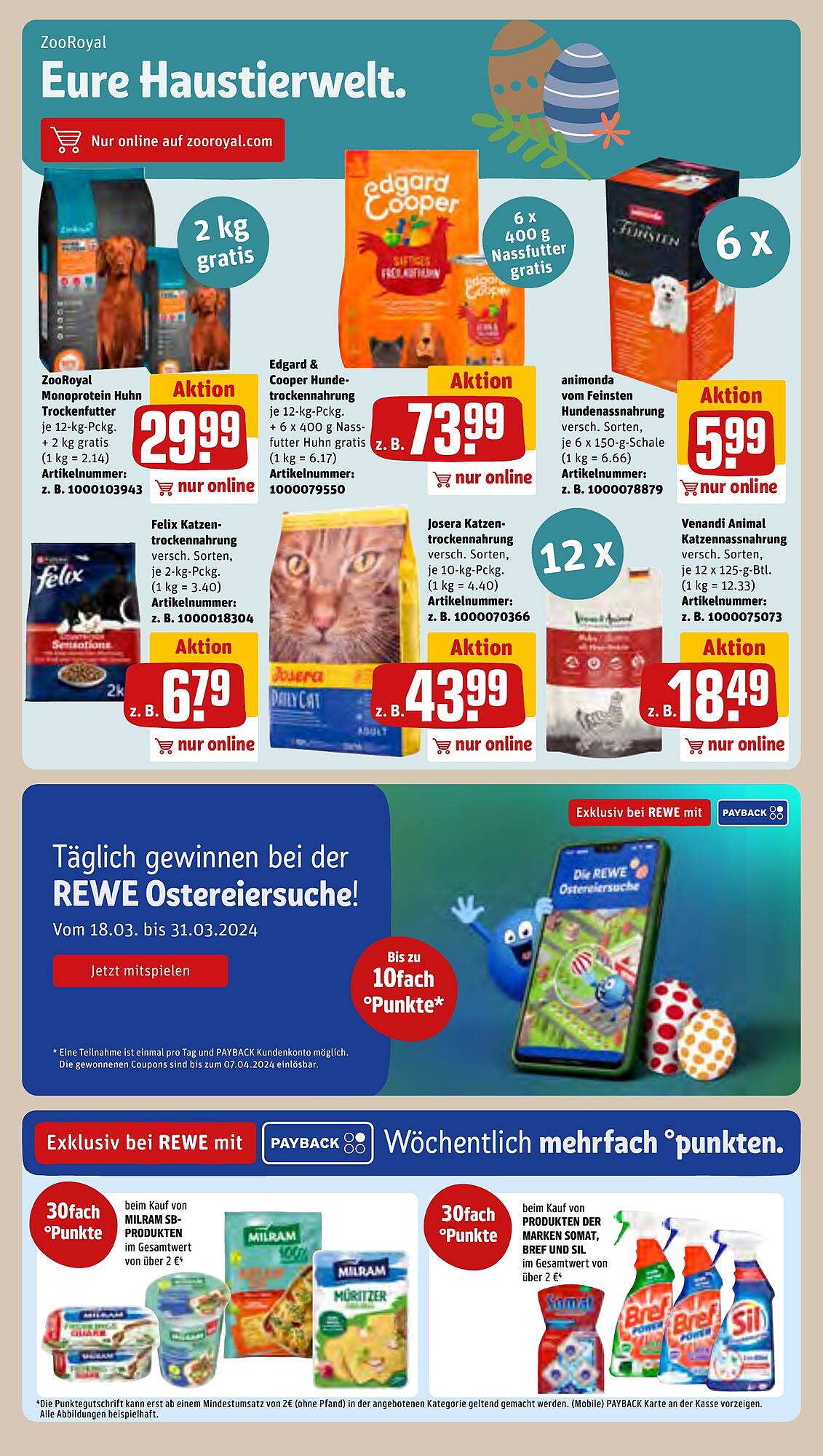 REWE Prospekt 18 – 25 Marsch 2024 Seite 27