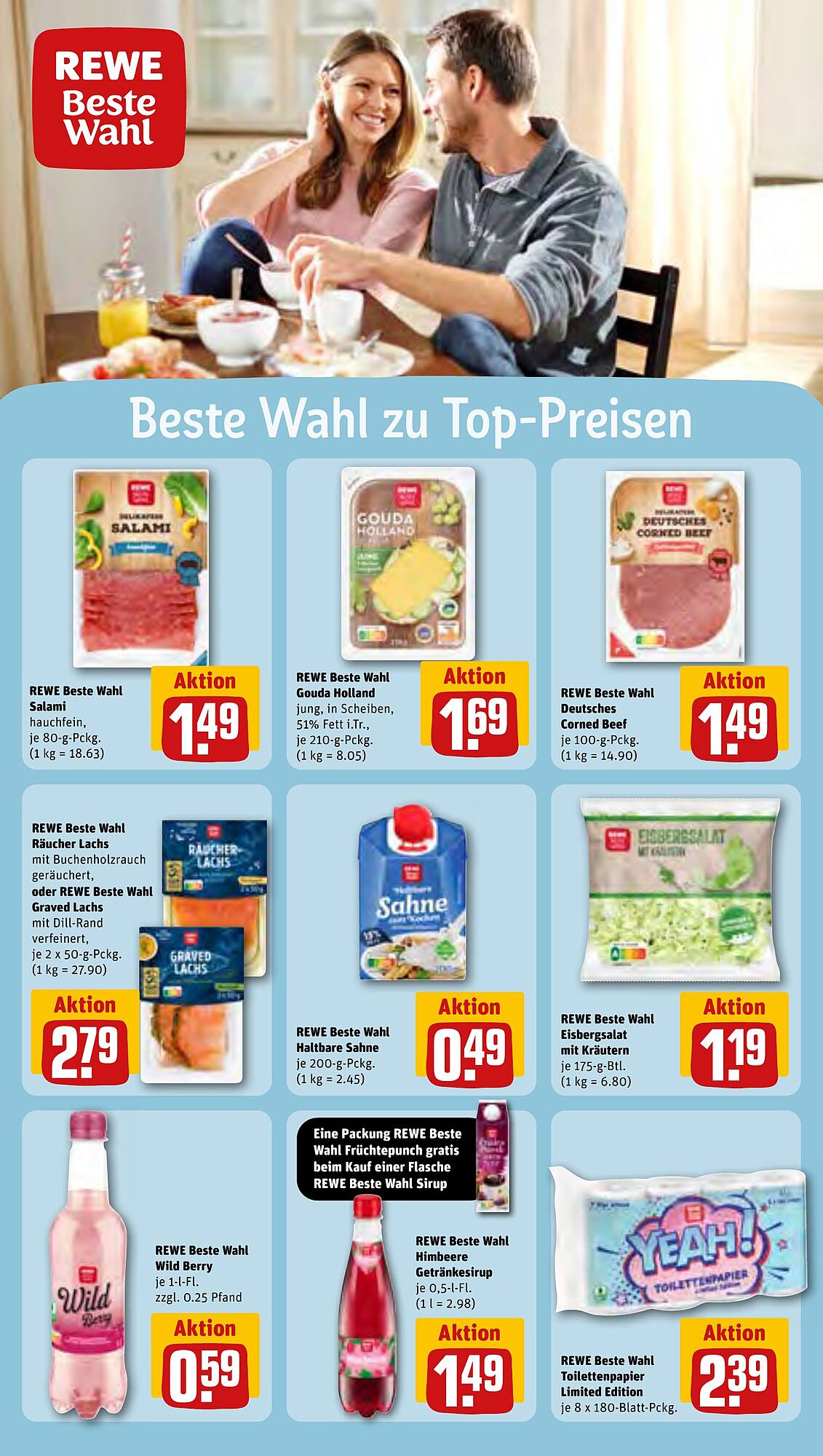 REWE Prospekt 2 – 6 April 2024 Seite 17