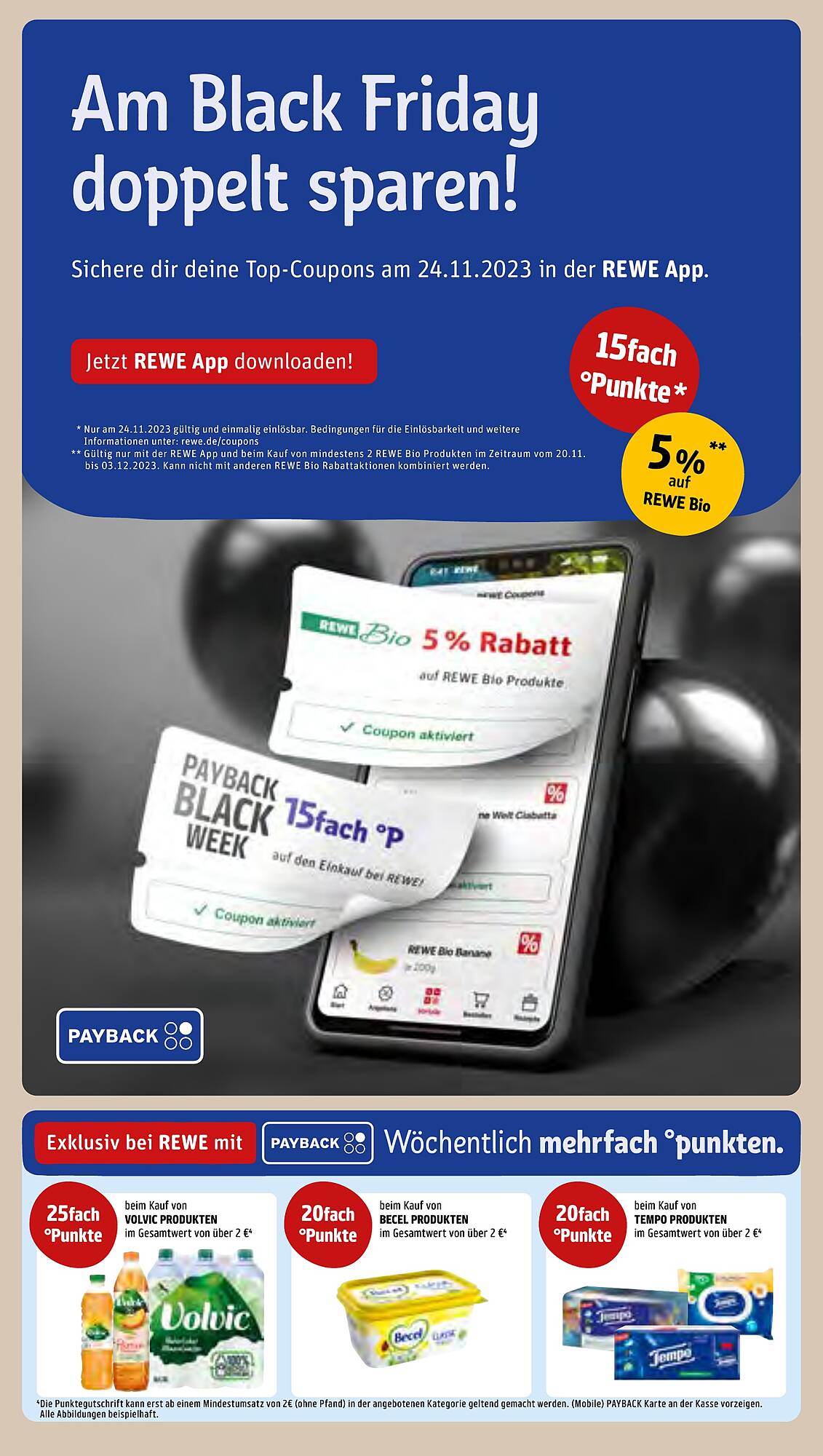 REWE Prospekt 20 – 25 November 2023 Seite 24