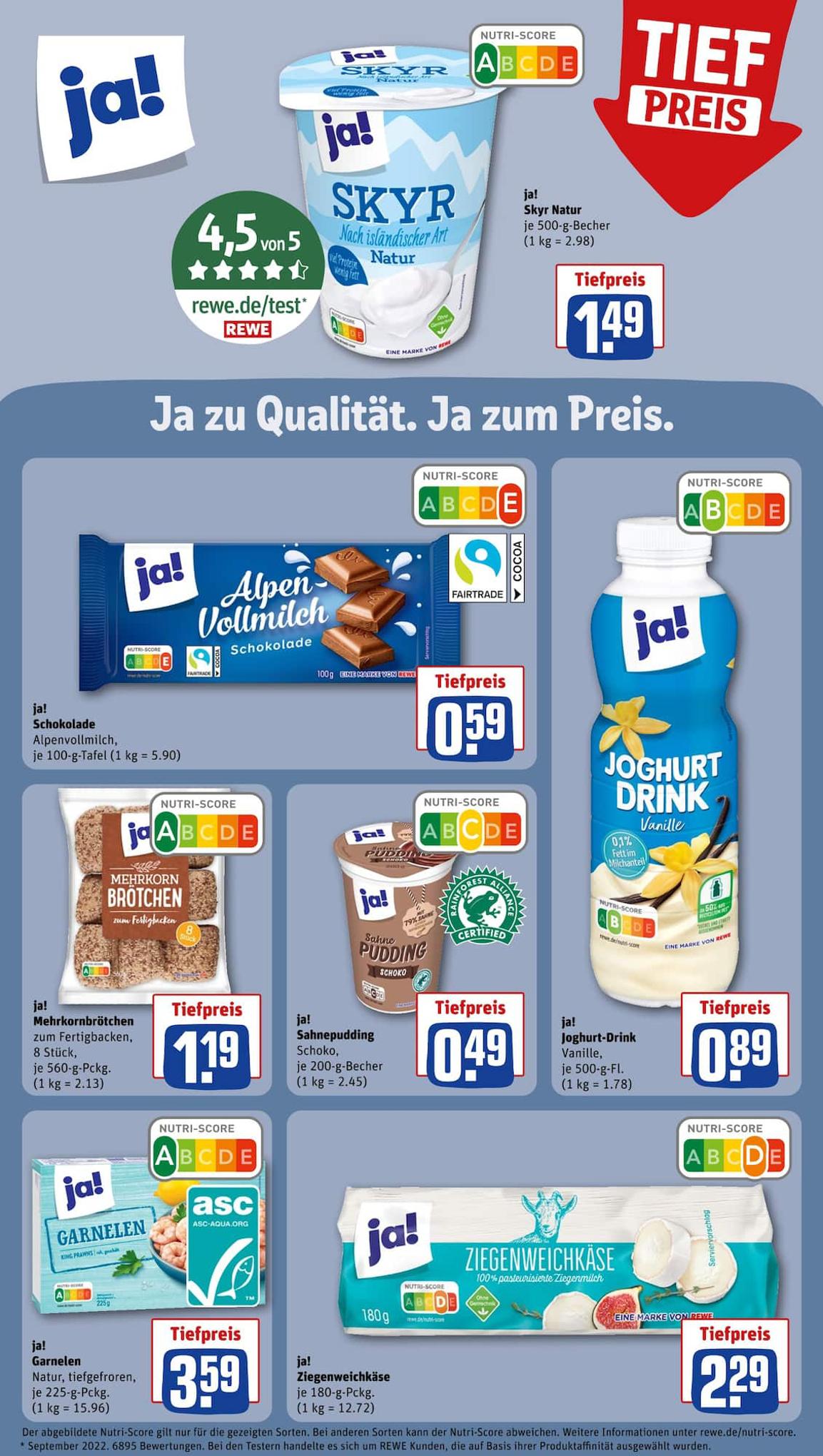 REWE Prospekt 20 – 26 August 2023 Seite 17