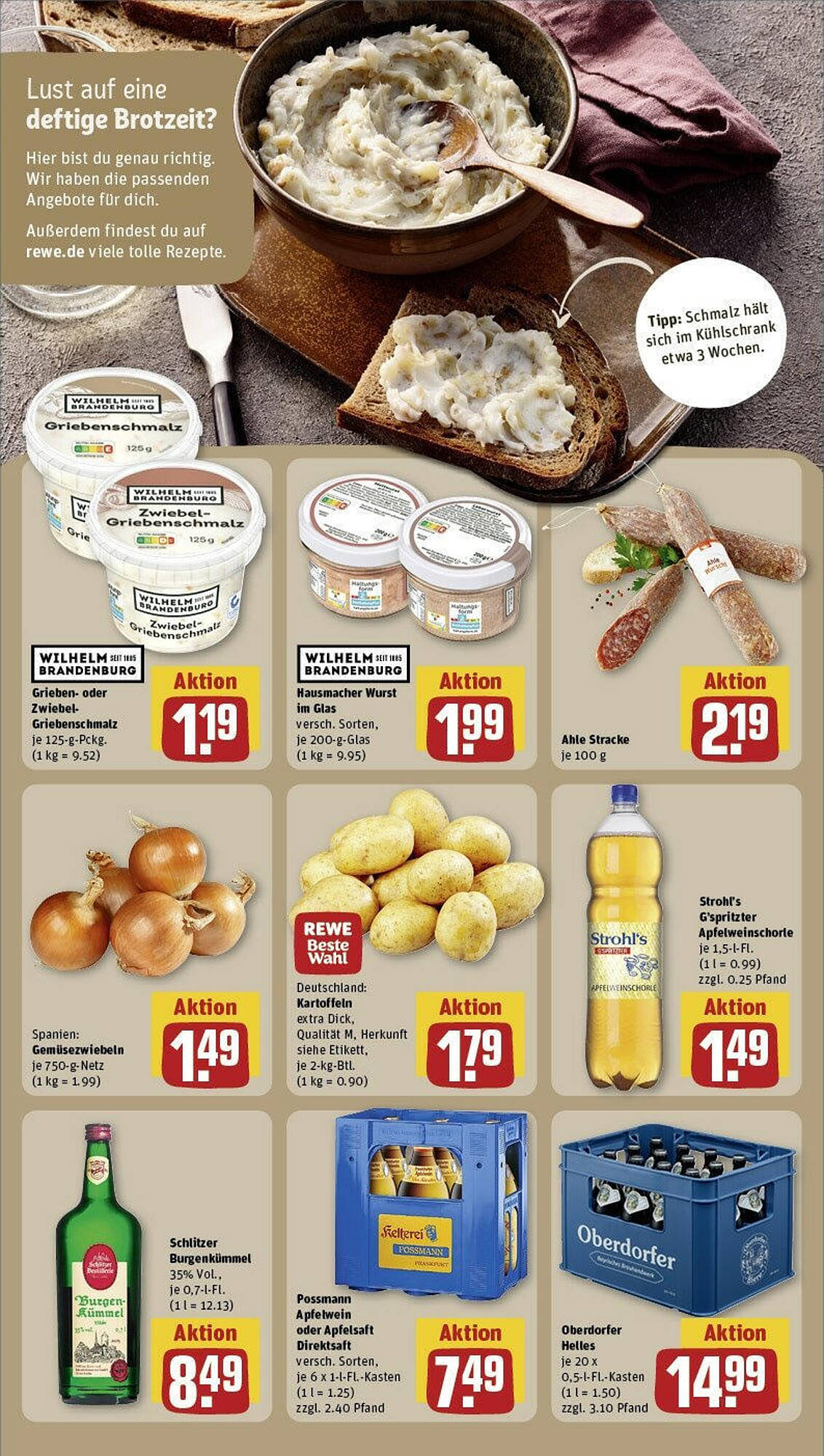 REWE Prospekt 21 – 28 Januar 2024 Seite 12