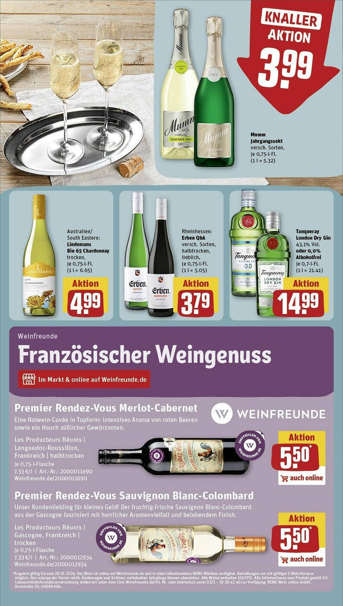 REWE Prospekt 21 – 28 Januar 2024 Seite 19