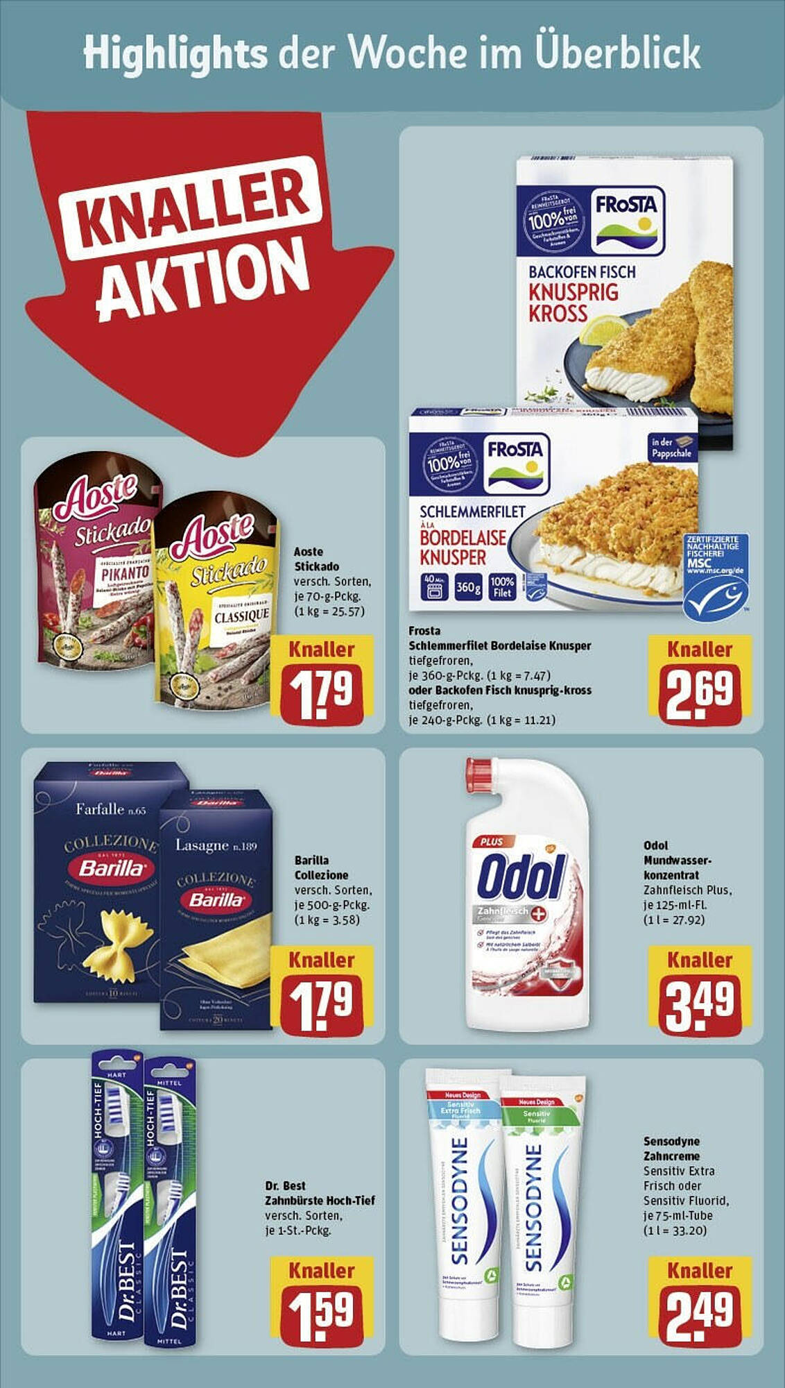 REWE Prospekt 21 – 28 Januar 2024 Seite 2