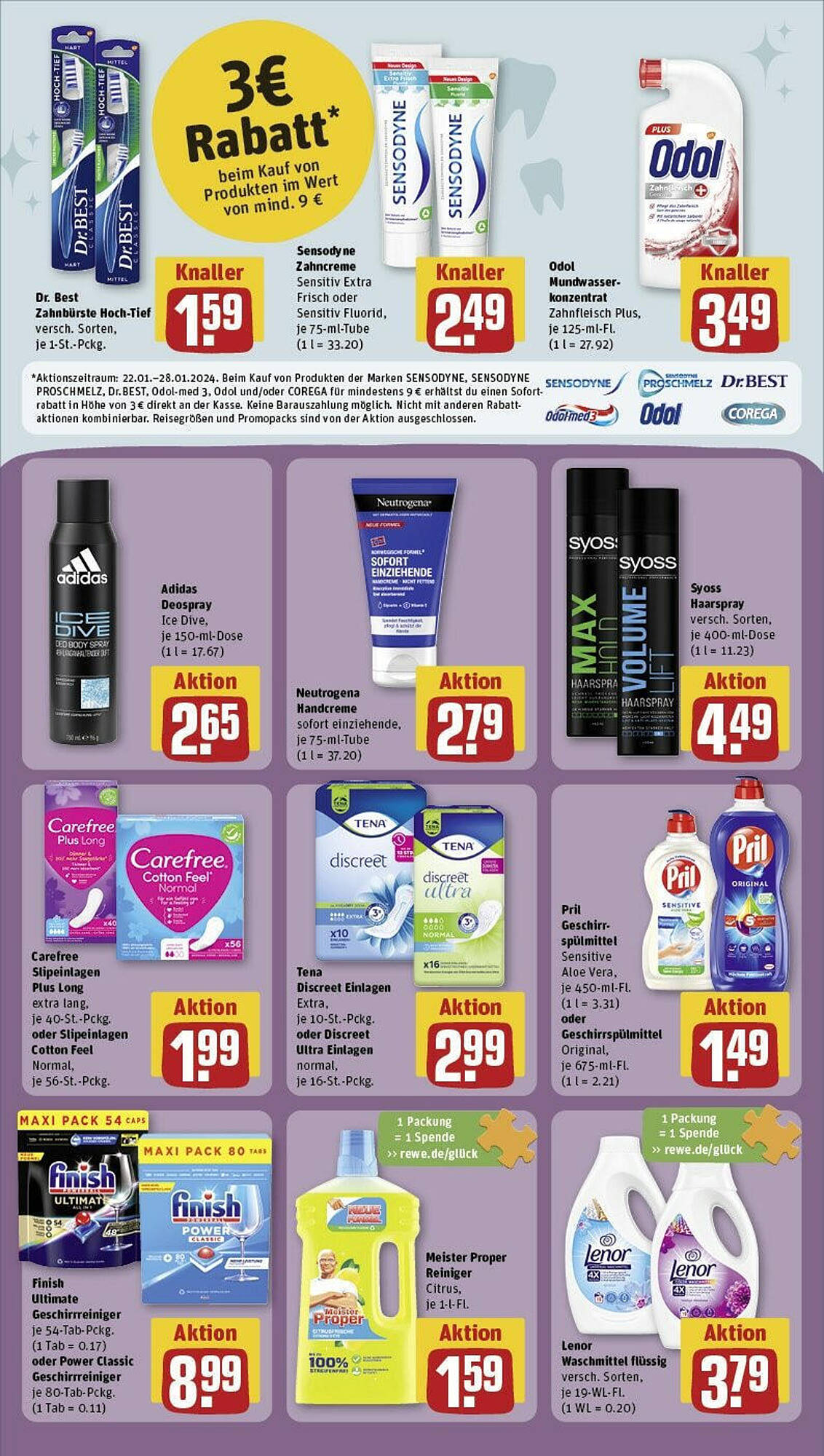 REWE Prospekt 21 – 28 Januar 2024 Seite 23