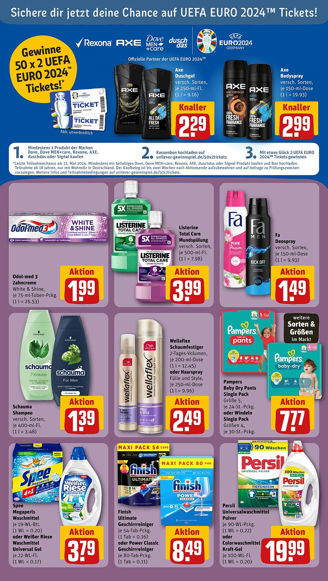 REWE Prospekt 22 – 27 April 2024 Seite 24