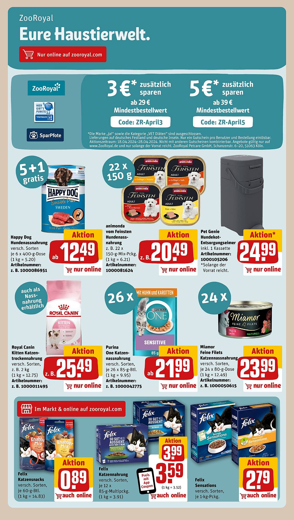 REWE Prospekt 22 – 27 April 2024 Seite 25