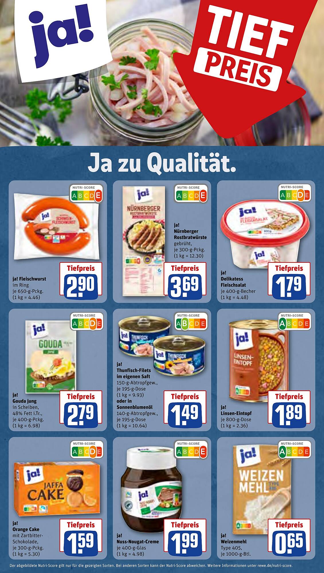 REWE Prospekt 22 – 28 Januar 2024 Seite 14