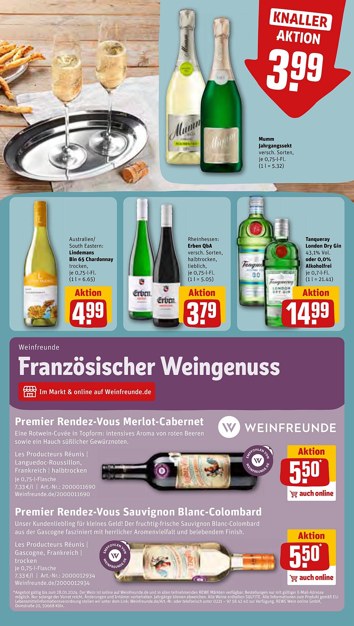 REWE Prospekt 22 – 28 Januar 2024 Seite 19