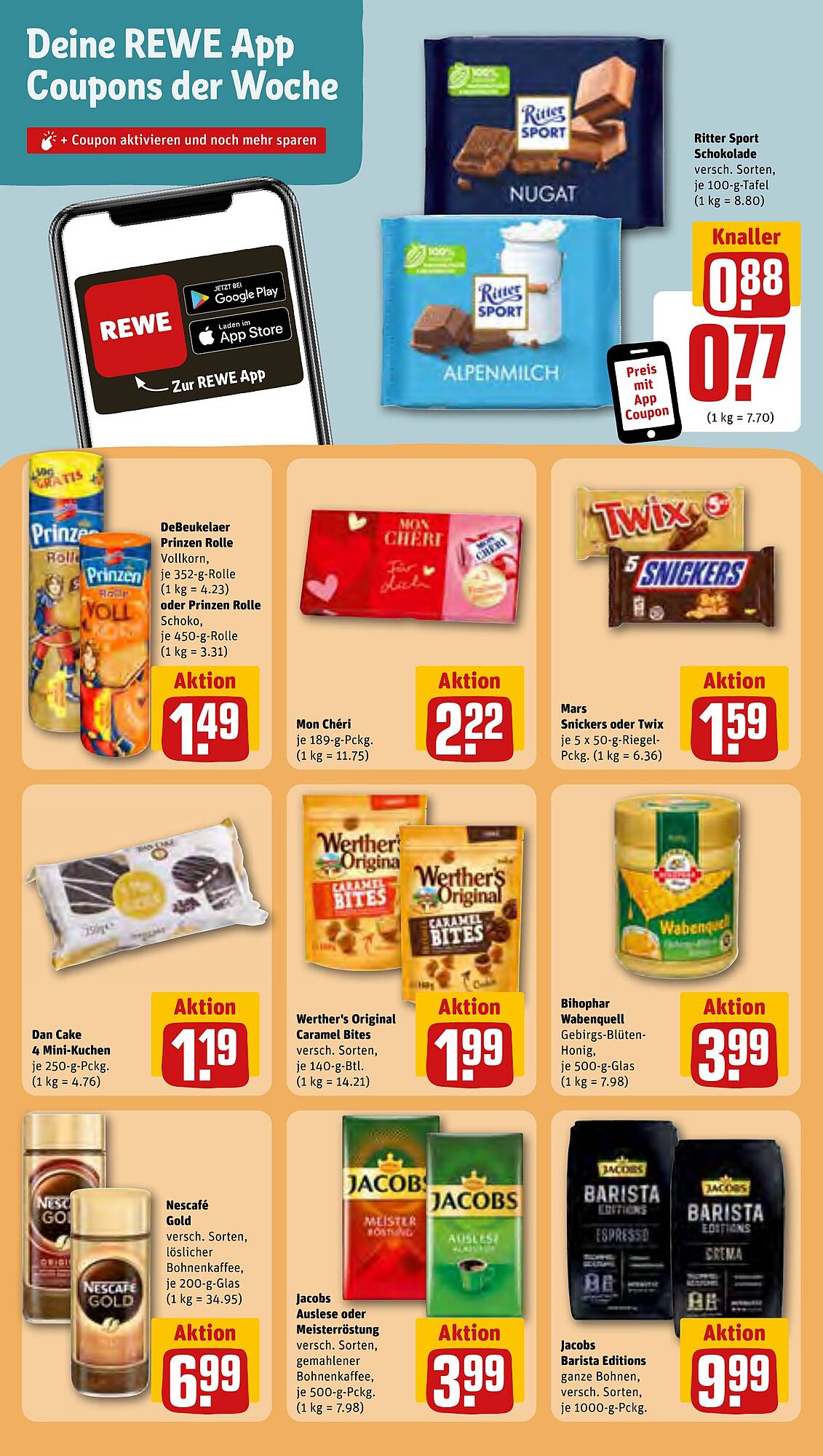 REWE Prospekt 22 – 28 Januar 2024 Seite 21