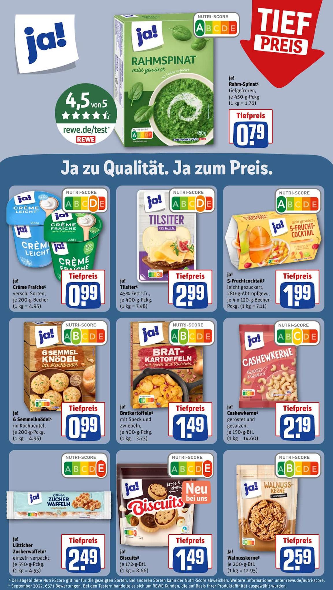 REWE Prospekt 22 – 28 October 2023 Seite 17