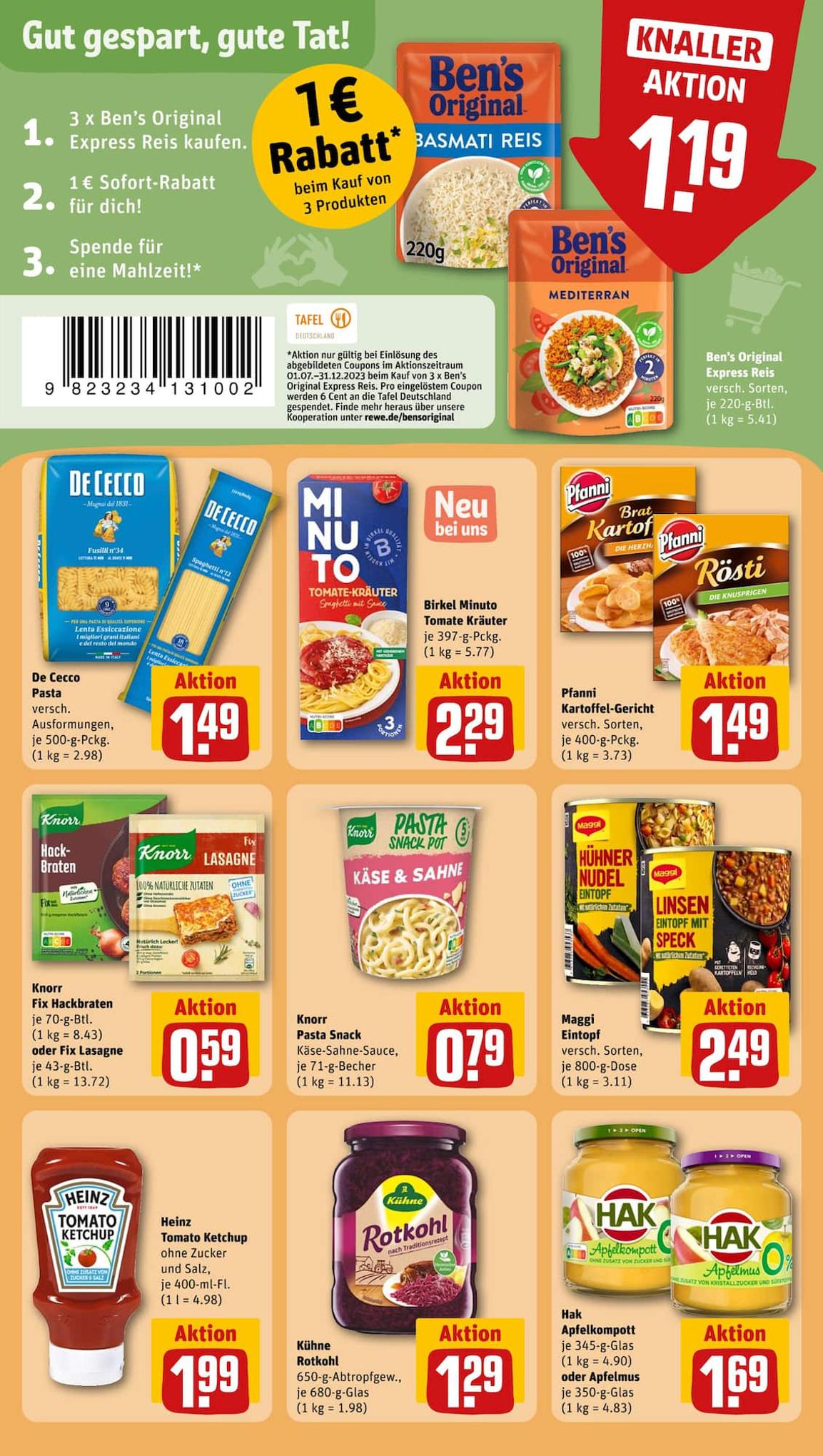 REWE Prospekt 22 – 28 October 2023 Seite 20