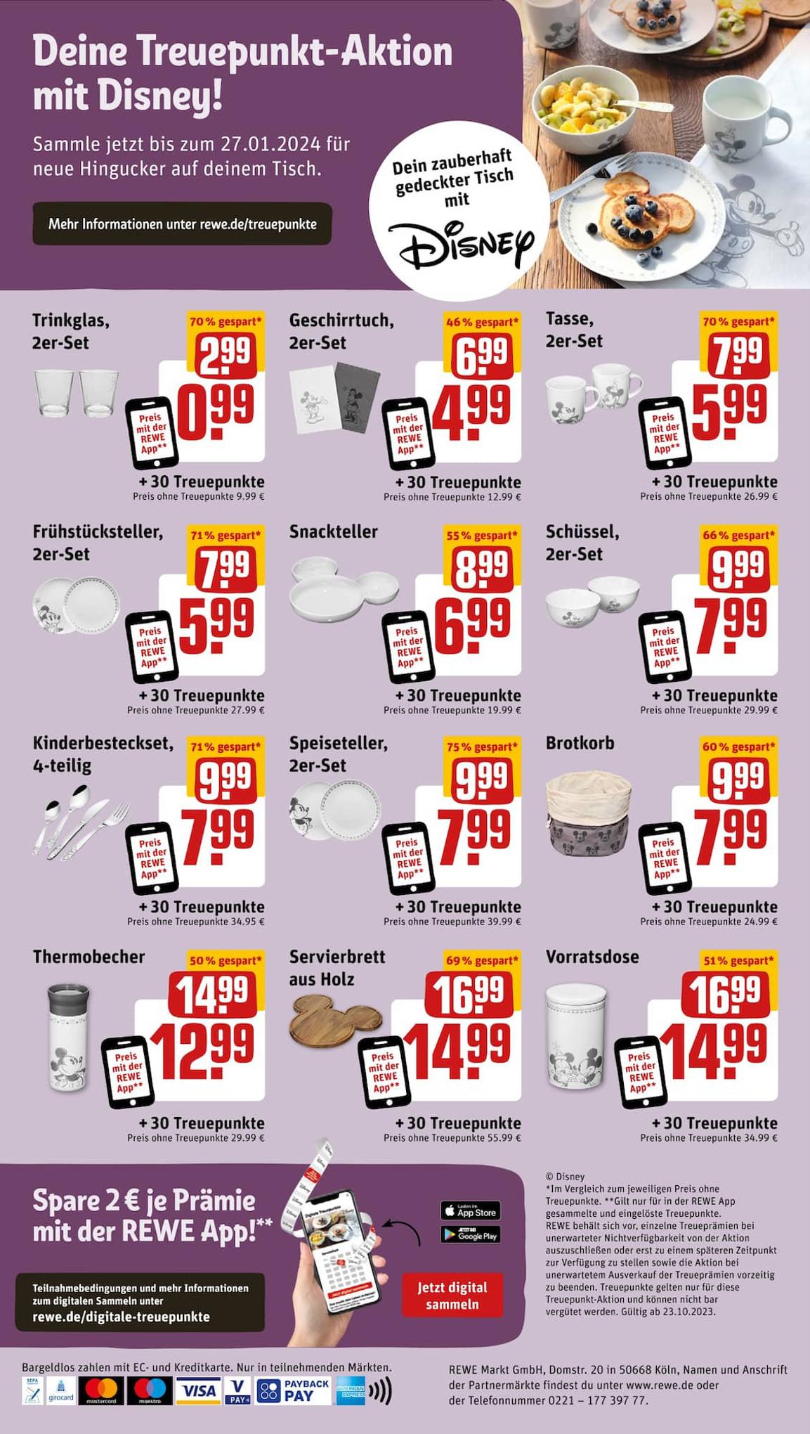 REWE Prospekt 22 – 28 October 2023 Seite 28