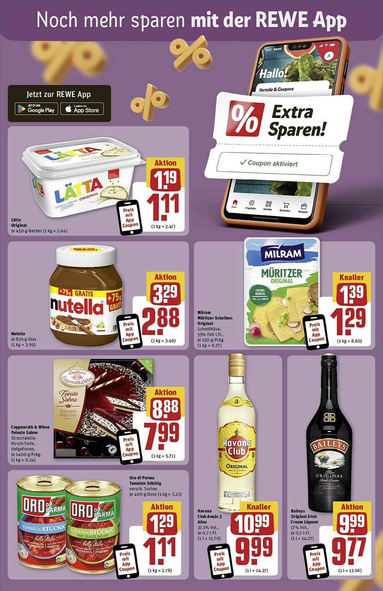 REWE Prospekt 25 – 31 Marsch 2024 Seite 3