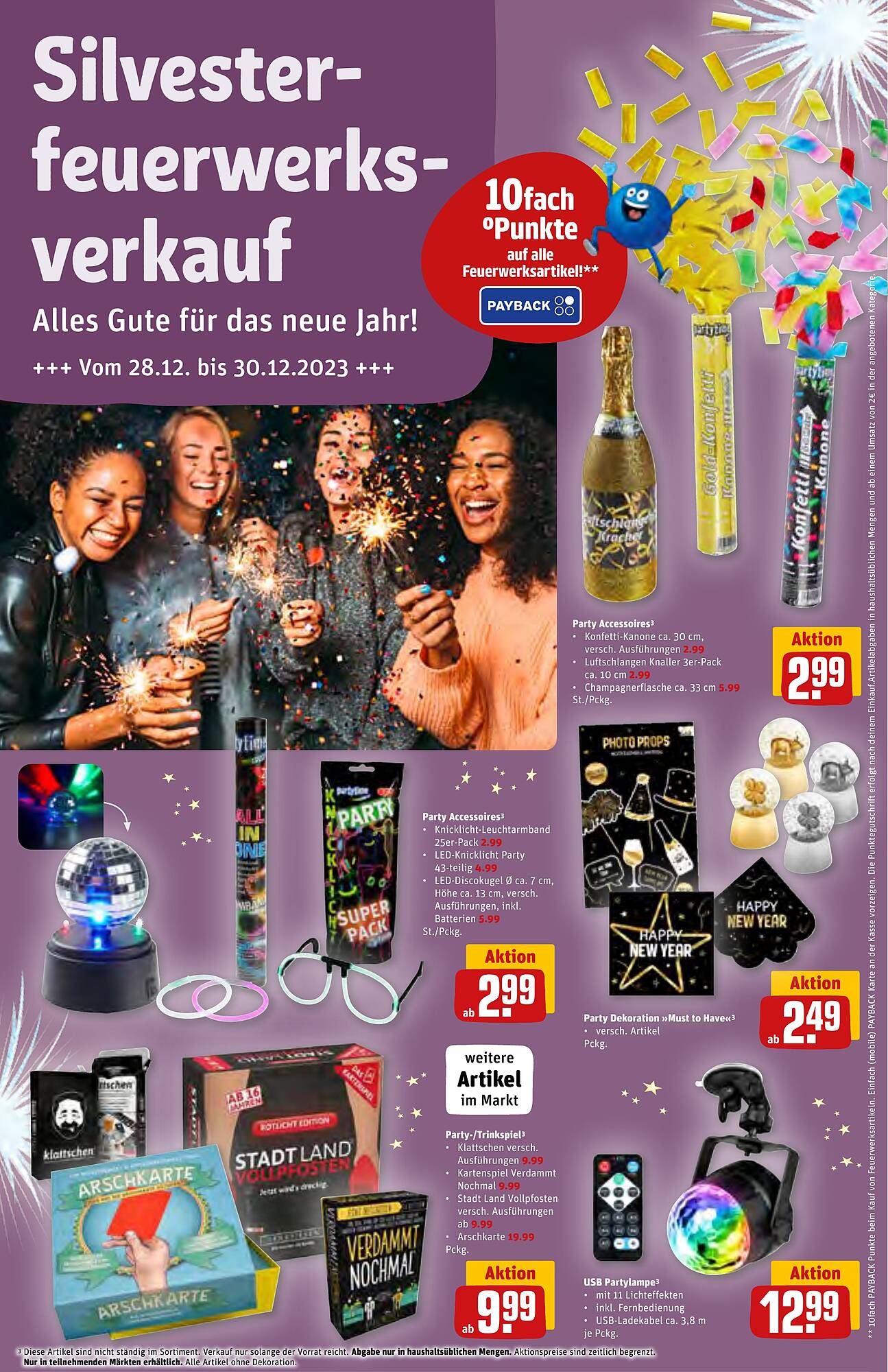 REWE Prospekt 27 Dez – 2 Jan 2024 Seite 22