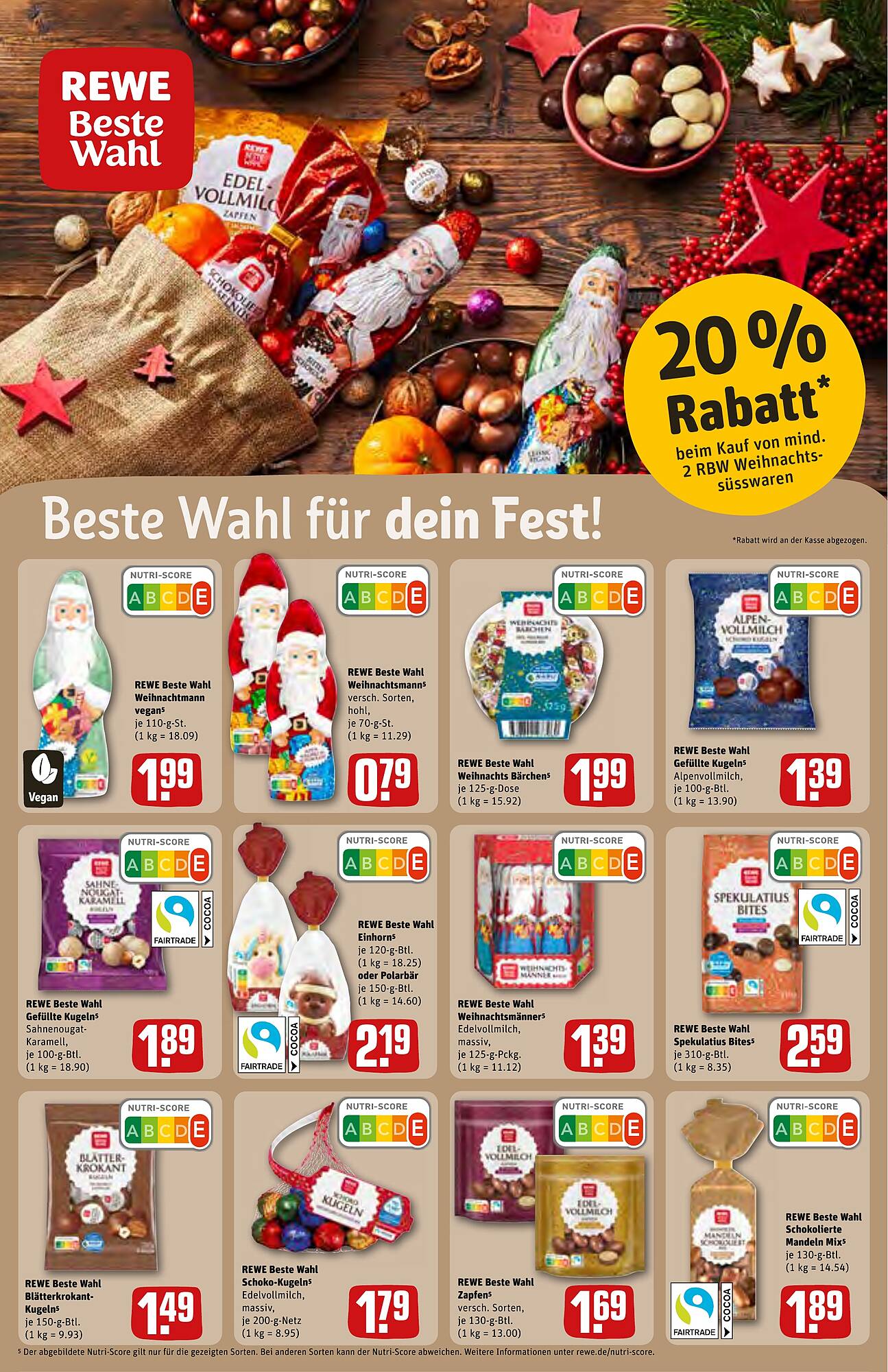 REWE Prospekt 27 Nov – 2 Dez 2023 Seite 21