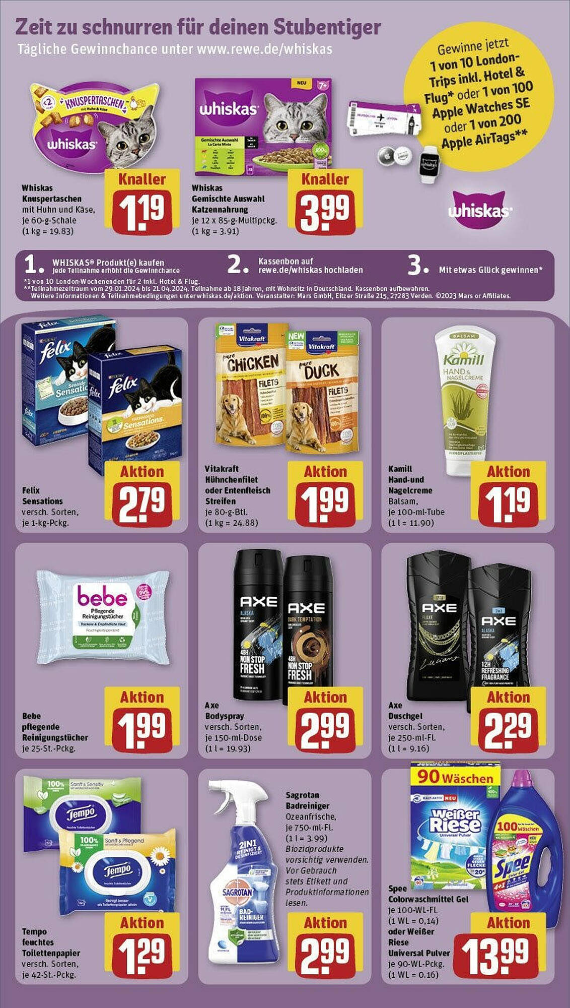 REWE Prospekt 28 Jan – 4 Feb 2024 Seite 26