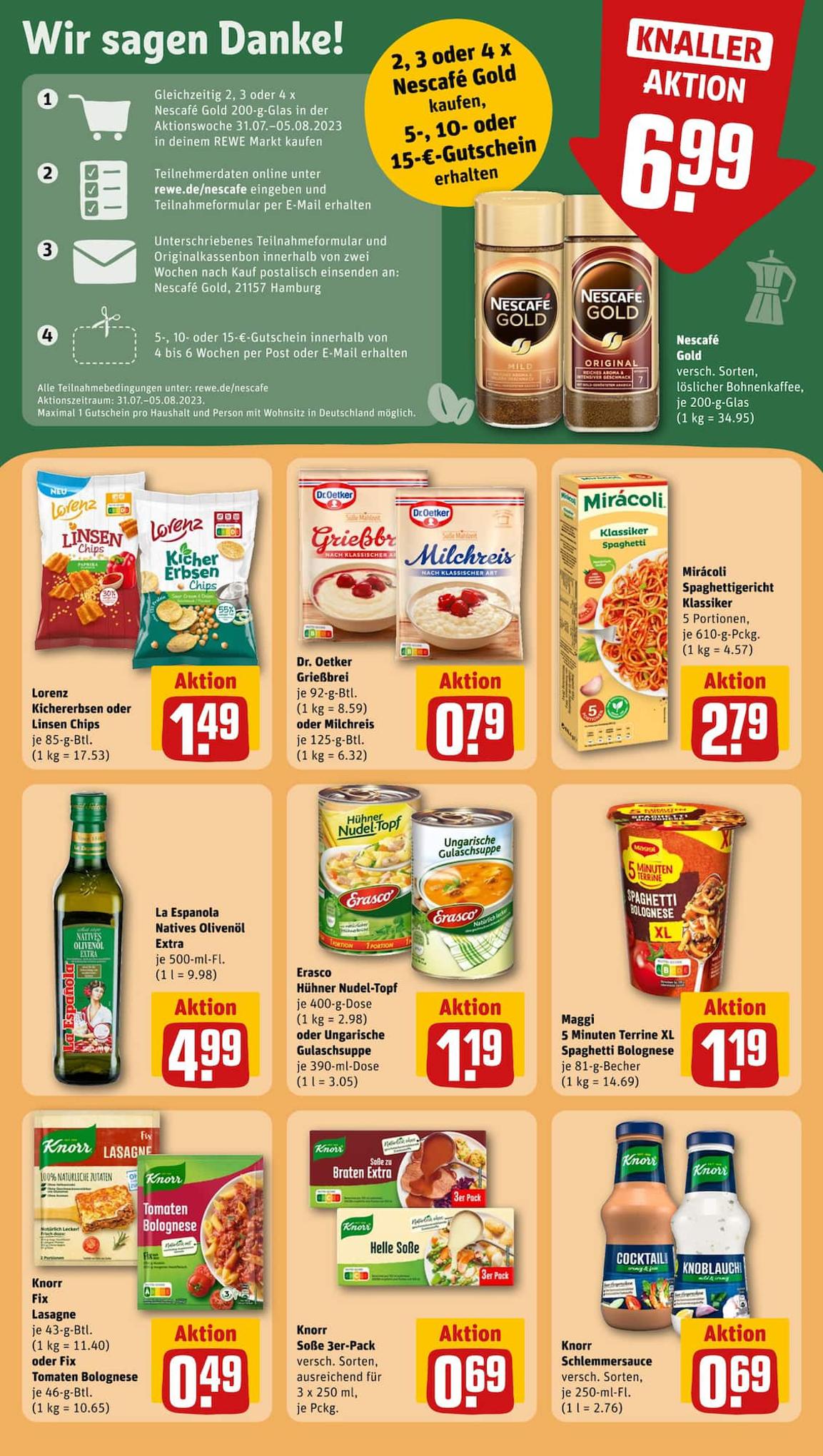 REWE Prospekt 30 Juli – 5 August 2023 Seite 16