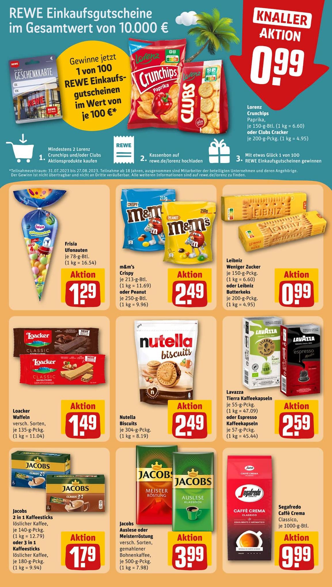 REWE Prospekt 30 Juli – 5 August 2023 Seite 17