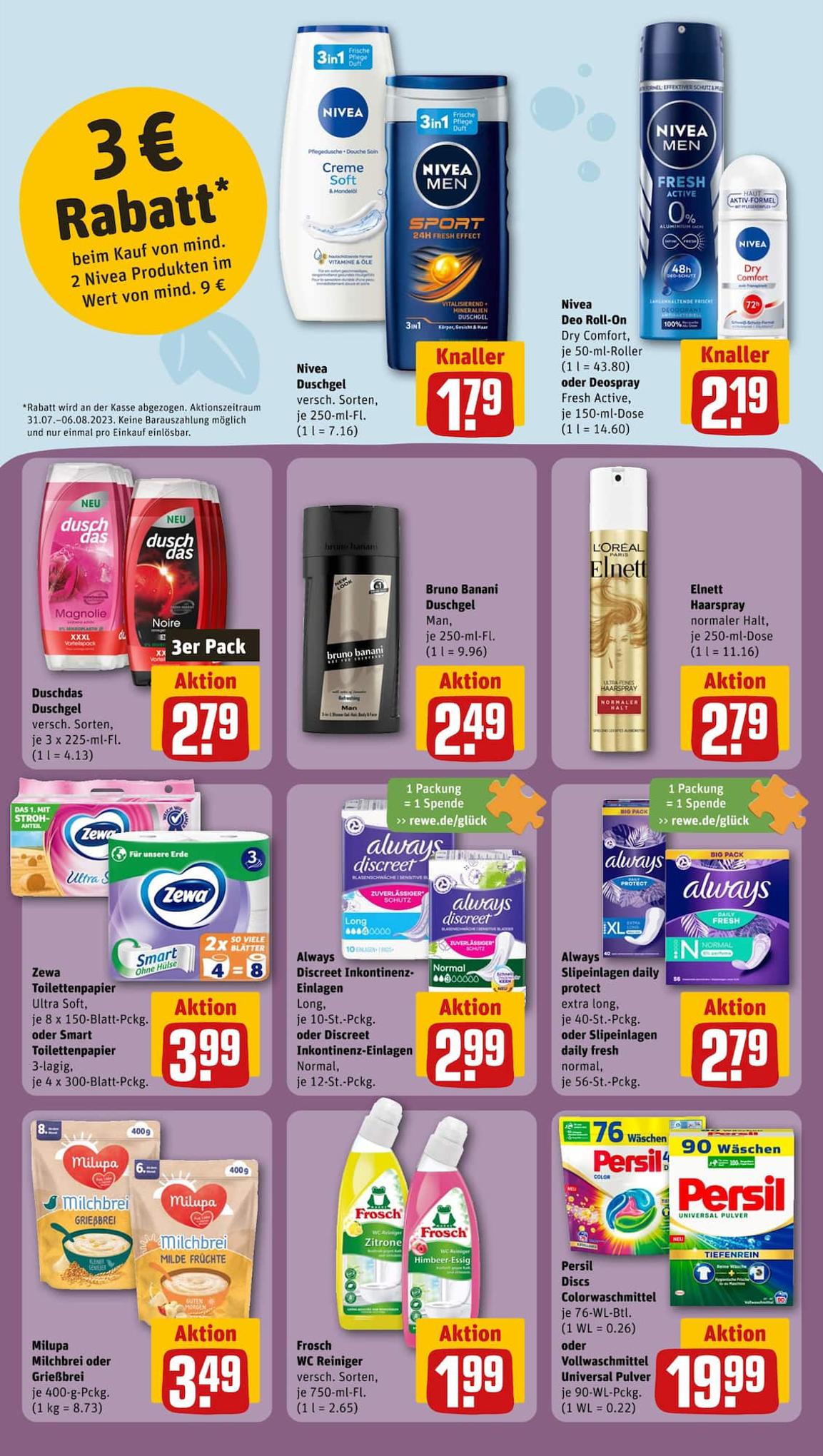 REWE Prospekt 30 Juli – 5 August 2023 Seite 18