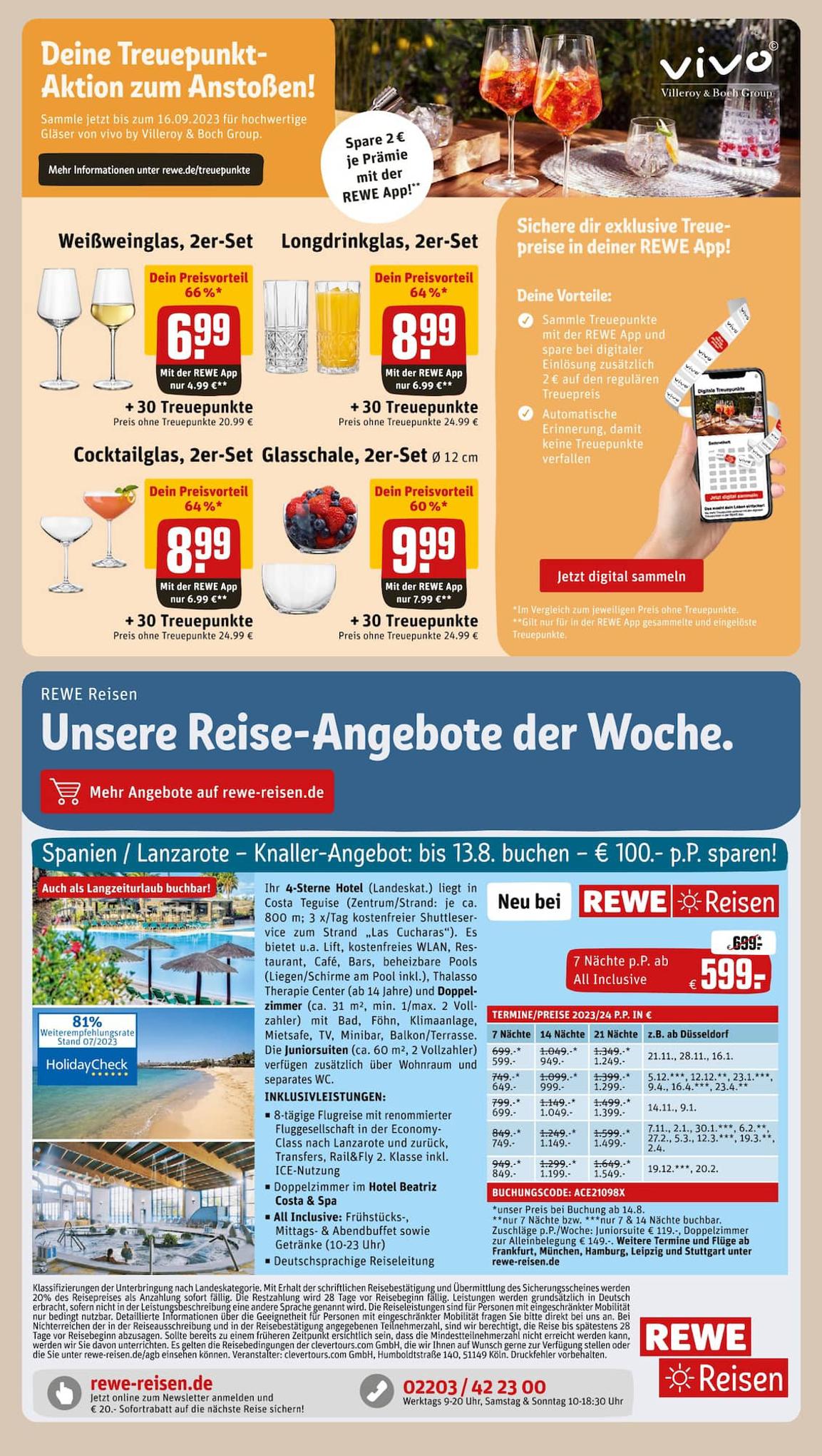 REWE Prospekt 30 Juli – 5 August 2023 Seite 21