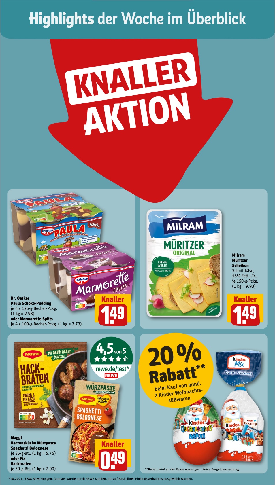 REWE Prospekt 30 Oct – 4 Nov 2023 Seite 2