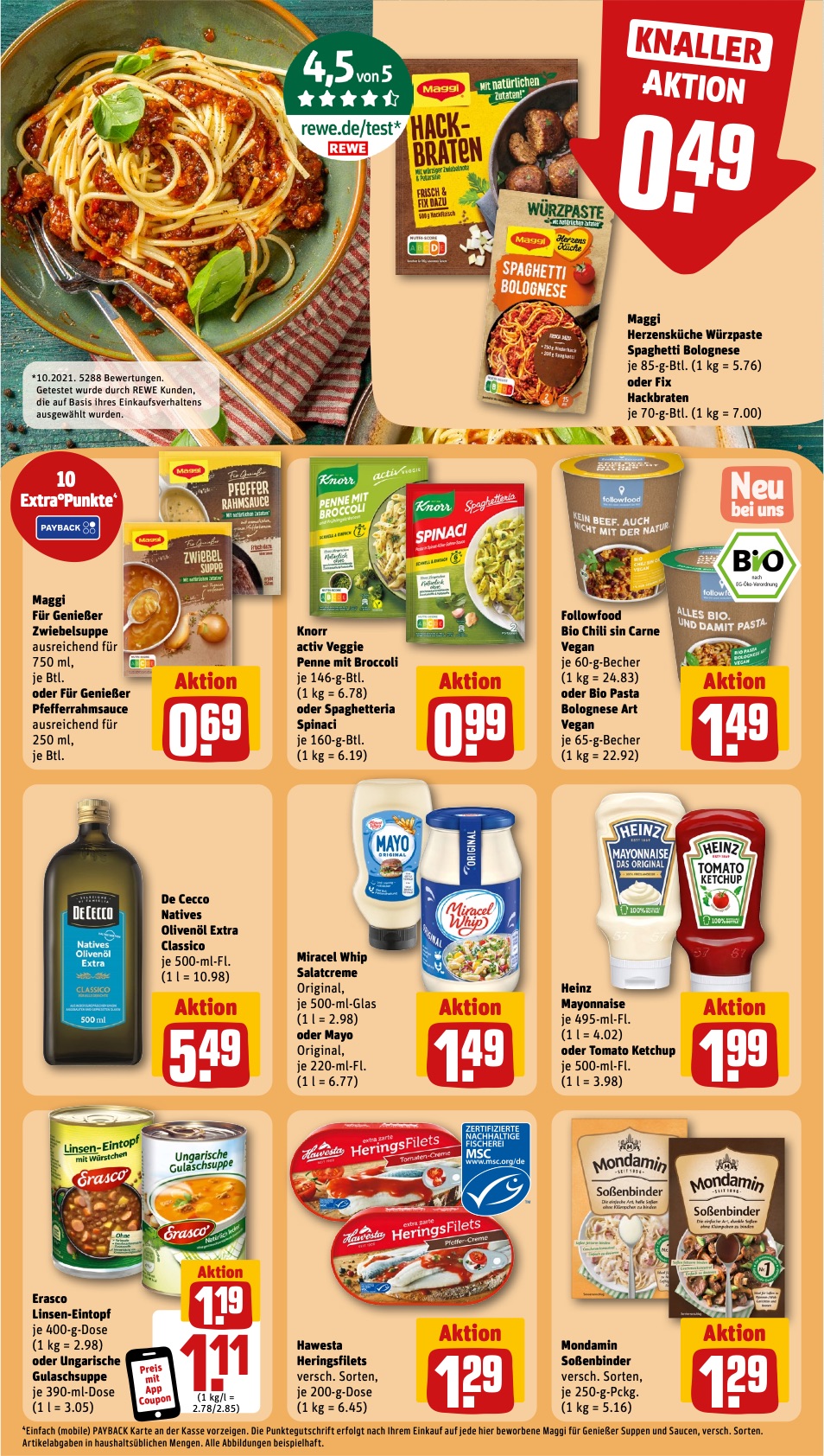 REWE Prospekt 30 Oct – 4 Nov 2023 Seite 22