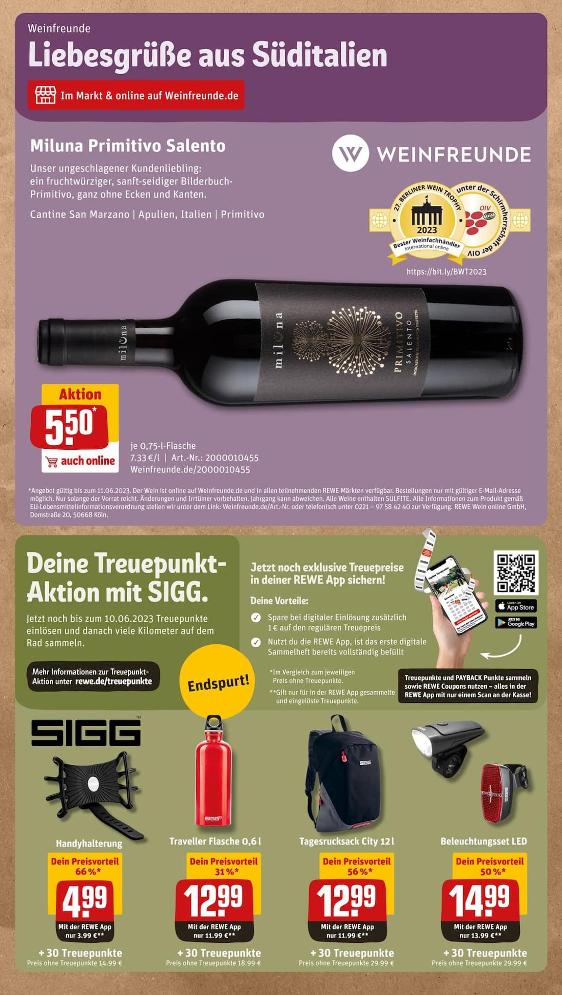 REWE Prospekt 4 – 10 Juni 2023 Seite 21