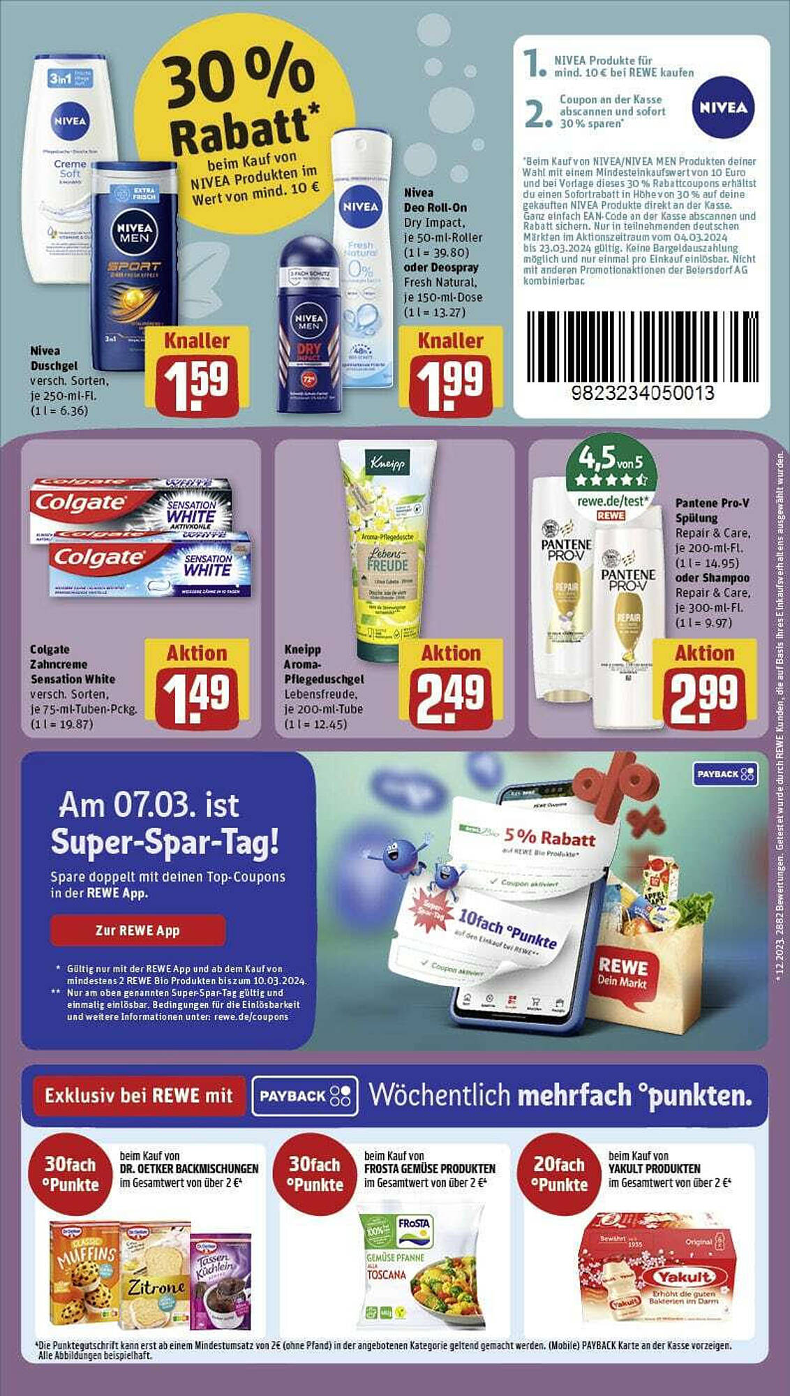 REWE Prospekt 4 – 10 Marsch 2024 Seite 14