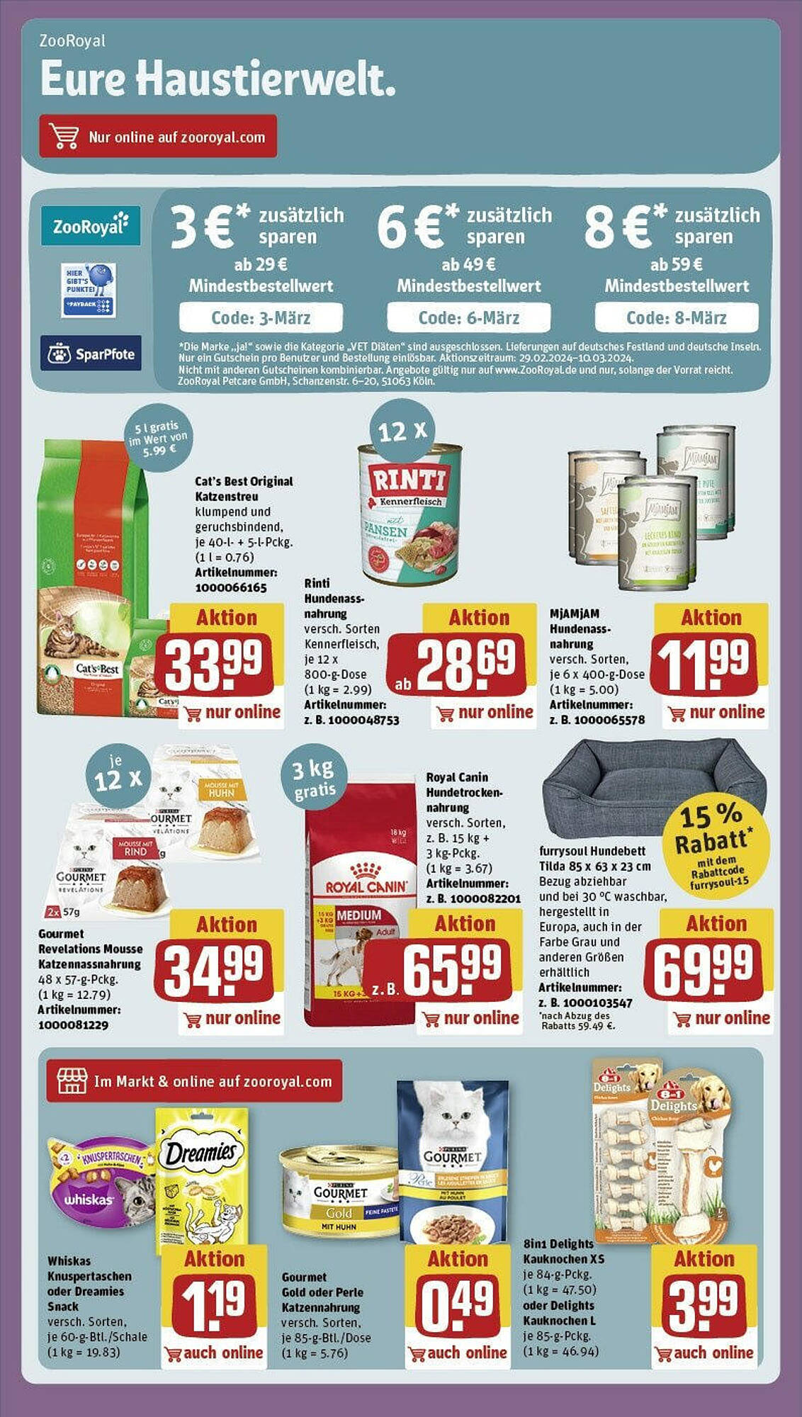 REWE Prospekt 4 – 10 Marsch 2024 Seite 15