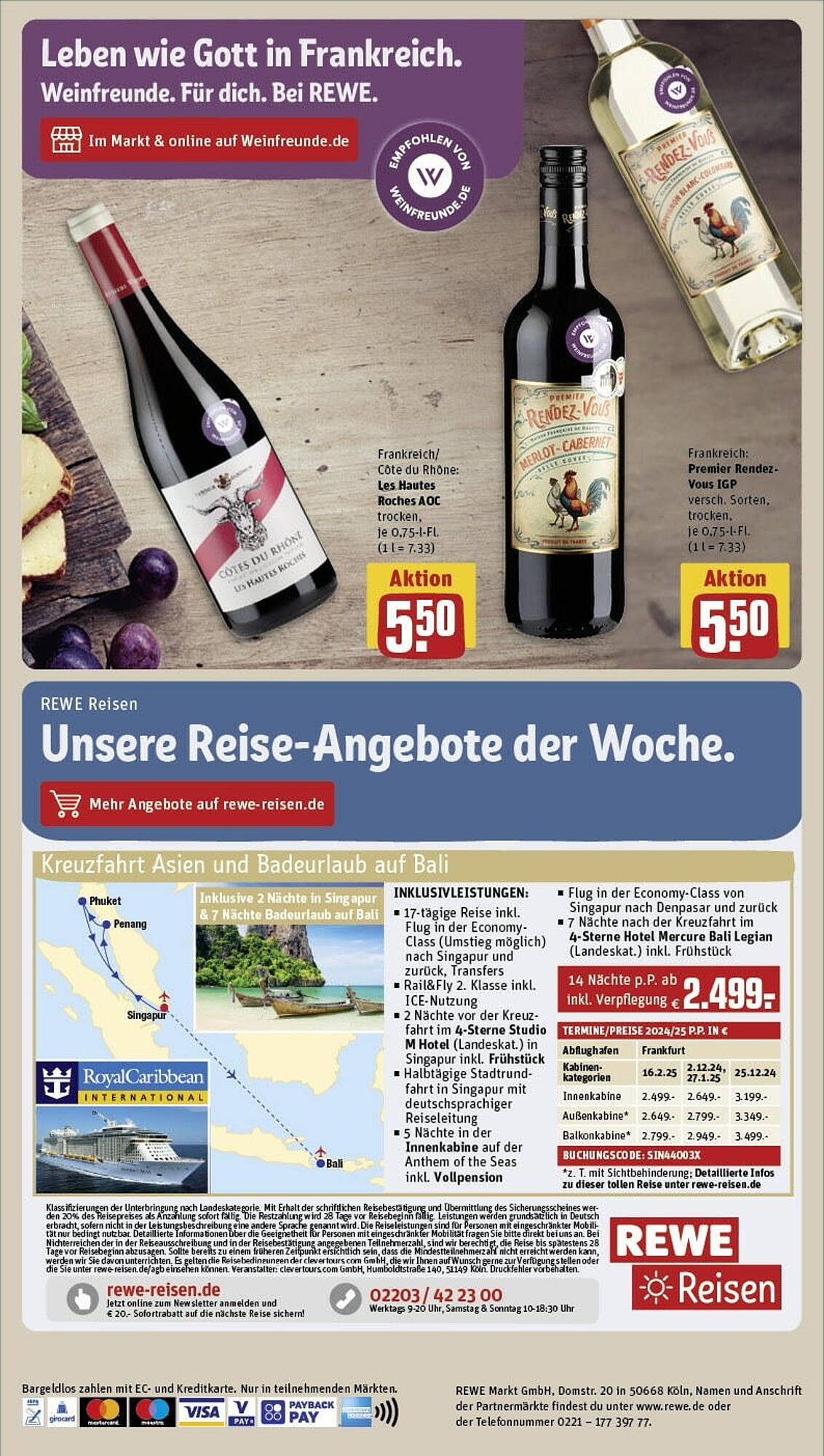 REWE Prospekt 4 – 10 Marsch 2024 Seite 16