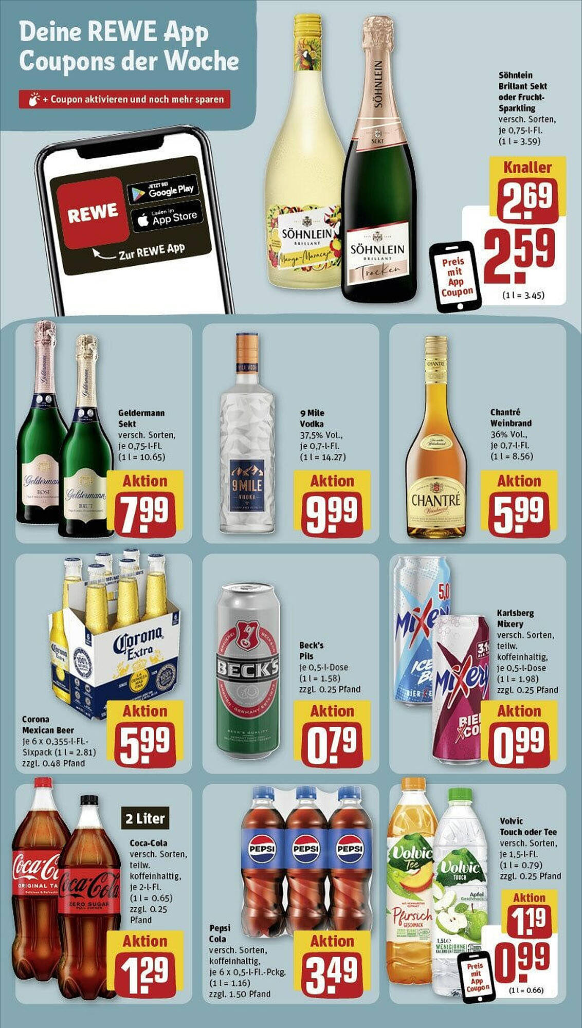 REWE Prospekt 4 – 10 Marsch 2024 Seite 9