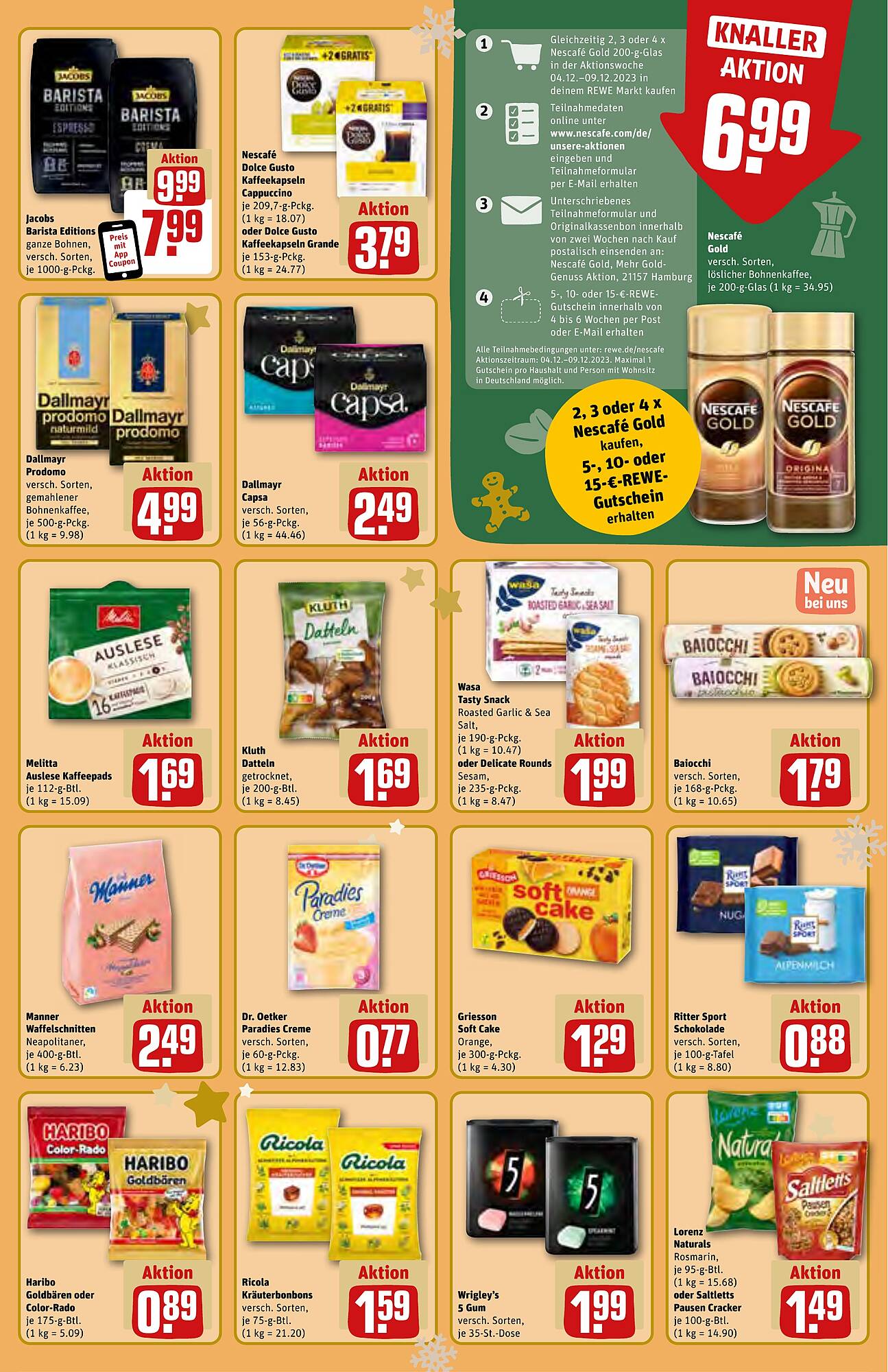 REWE Prospekt 4 – 9 Dezember 2023 Seite 21