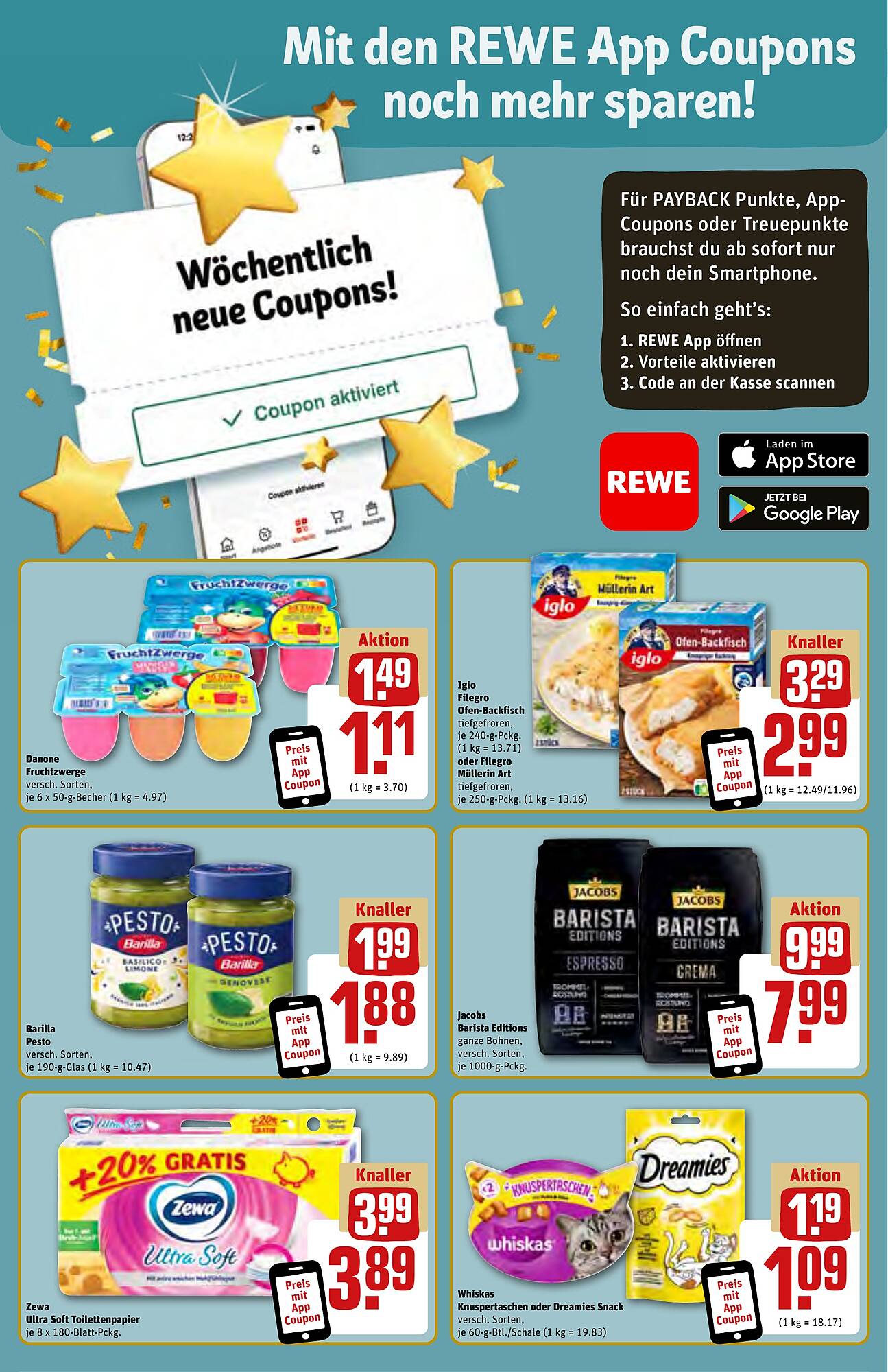 REWE Prospekt 4 – 9 Dezember 2023 Seite 3