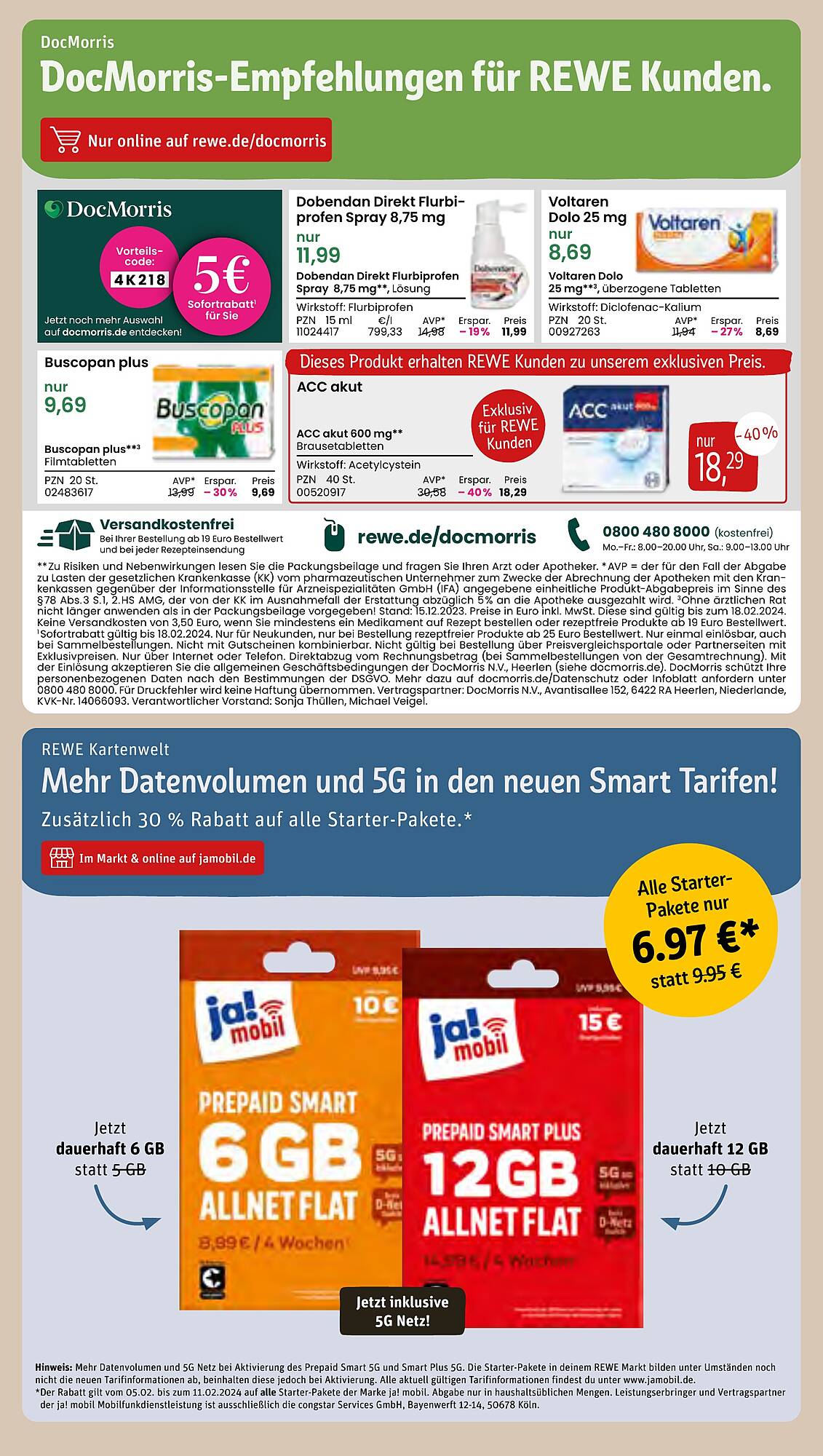 REWE Prospekt 5 – 10 Februar 2024 Seite 29