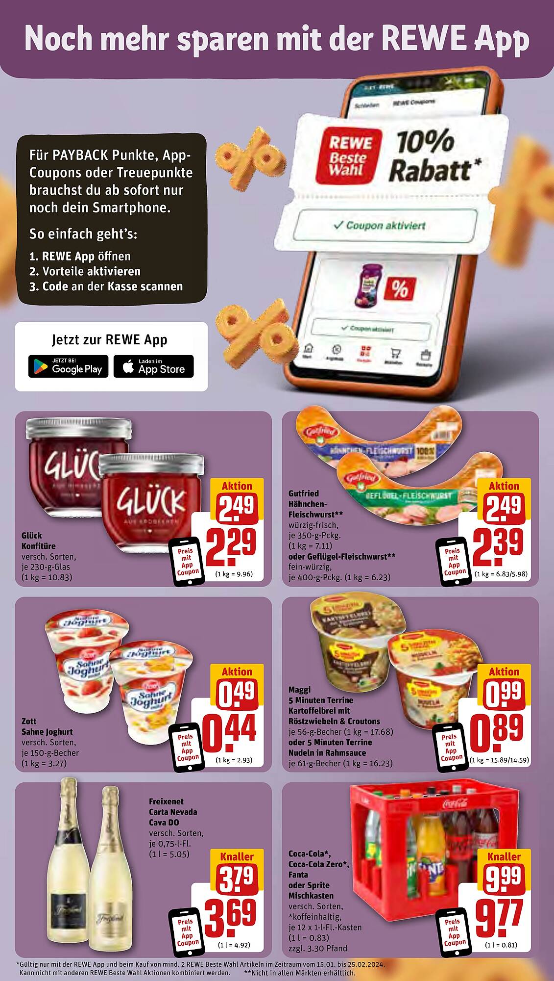 REWE Prospekt 5 – 10 Februar 2024 Seite 3