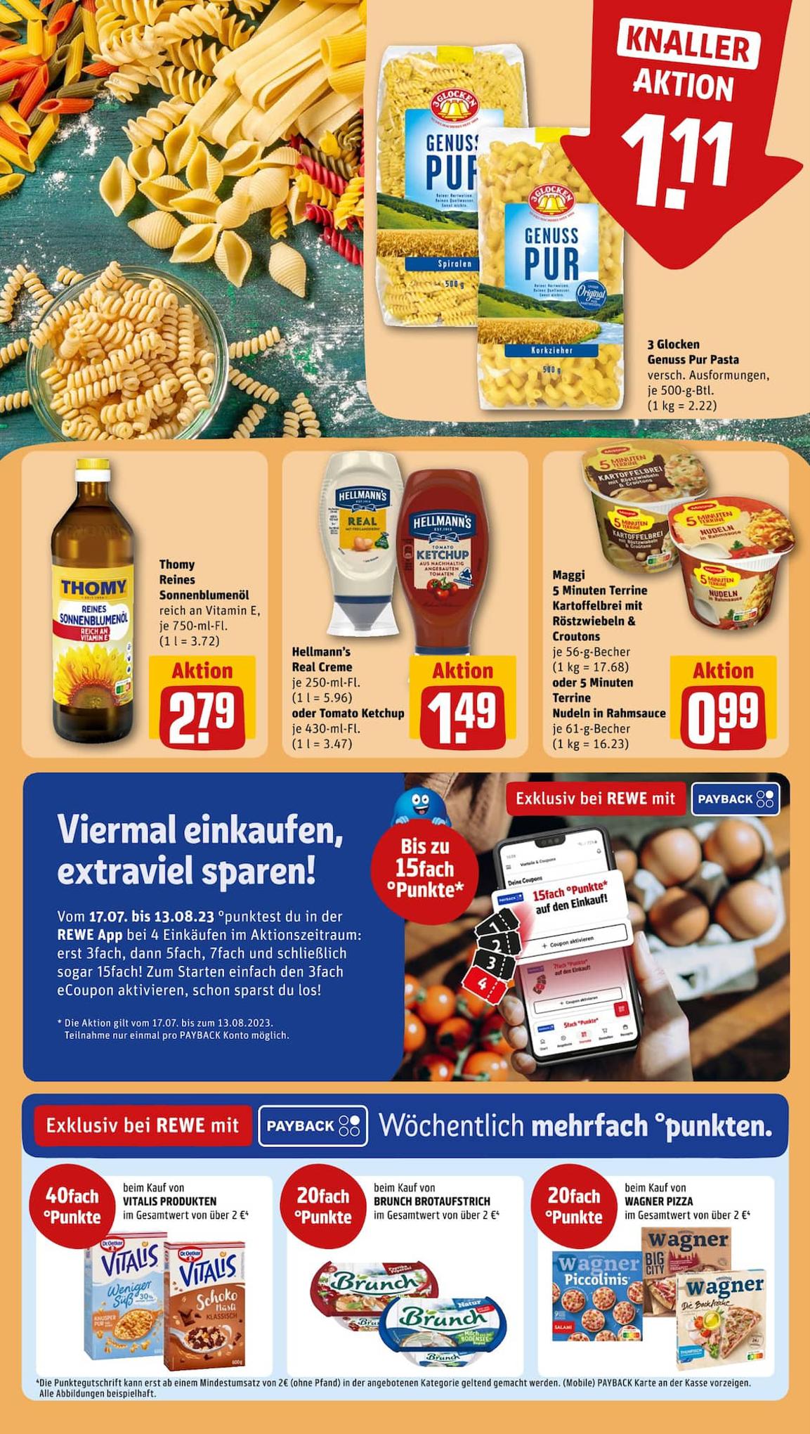 REWE Prospekt 6 – 12 August 2023 Seite 19