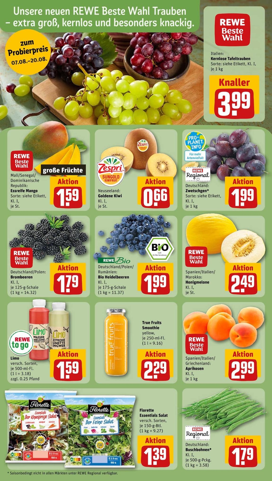 REWE Prospekt 6 – 12 August 2023 Seite 6